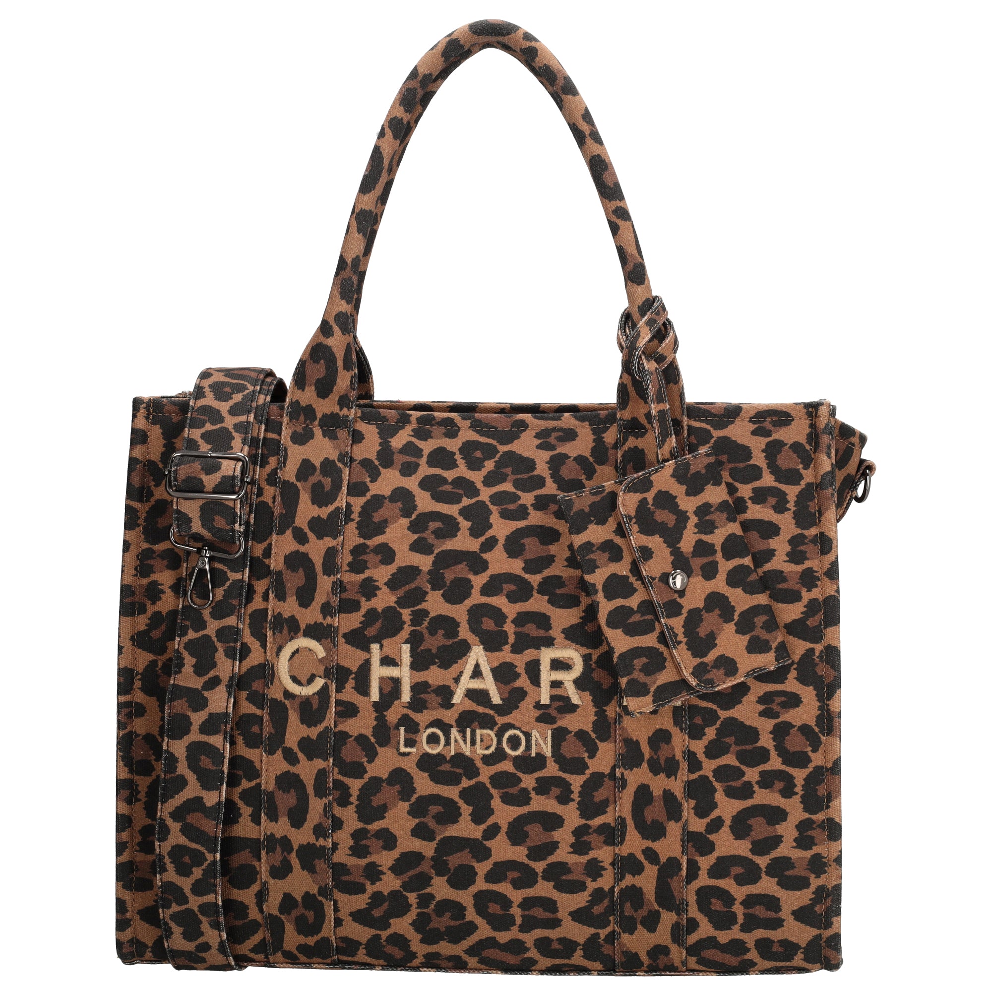 Bond Avenue - Laptoptas 15.6” luipaard