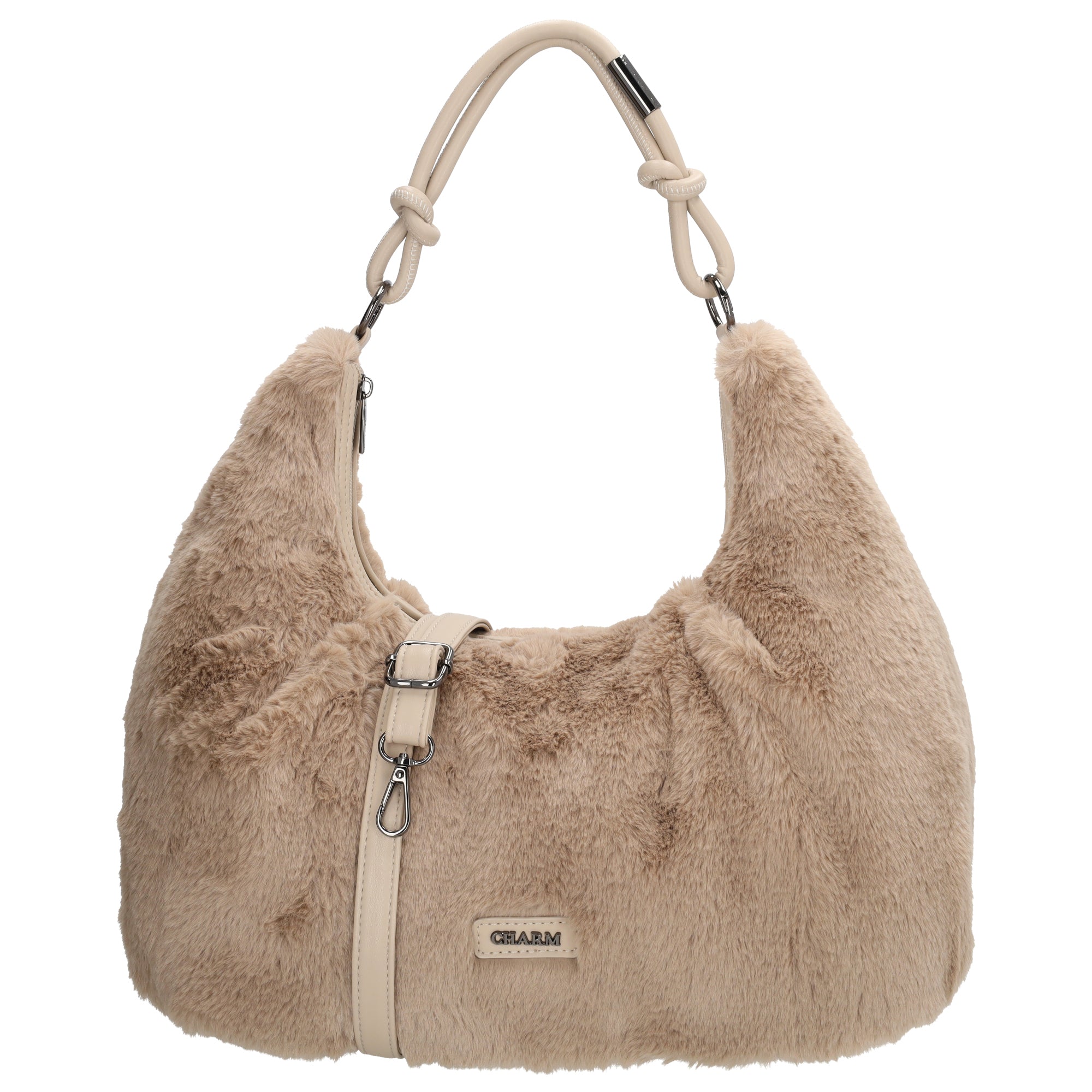 Oslo - Hand-/Schultertasche L Taupe