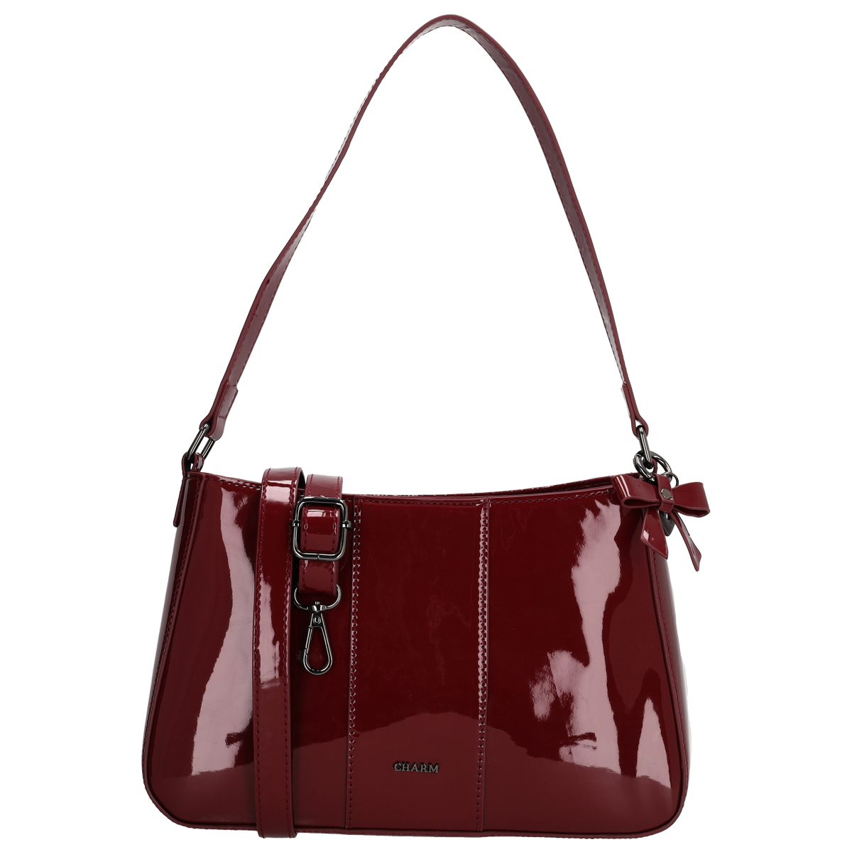 Kensington - Schultertasche Bordeaux
