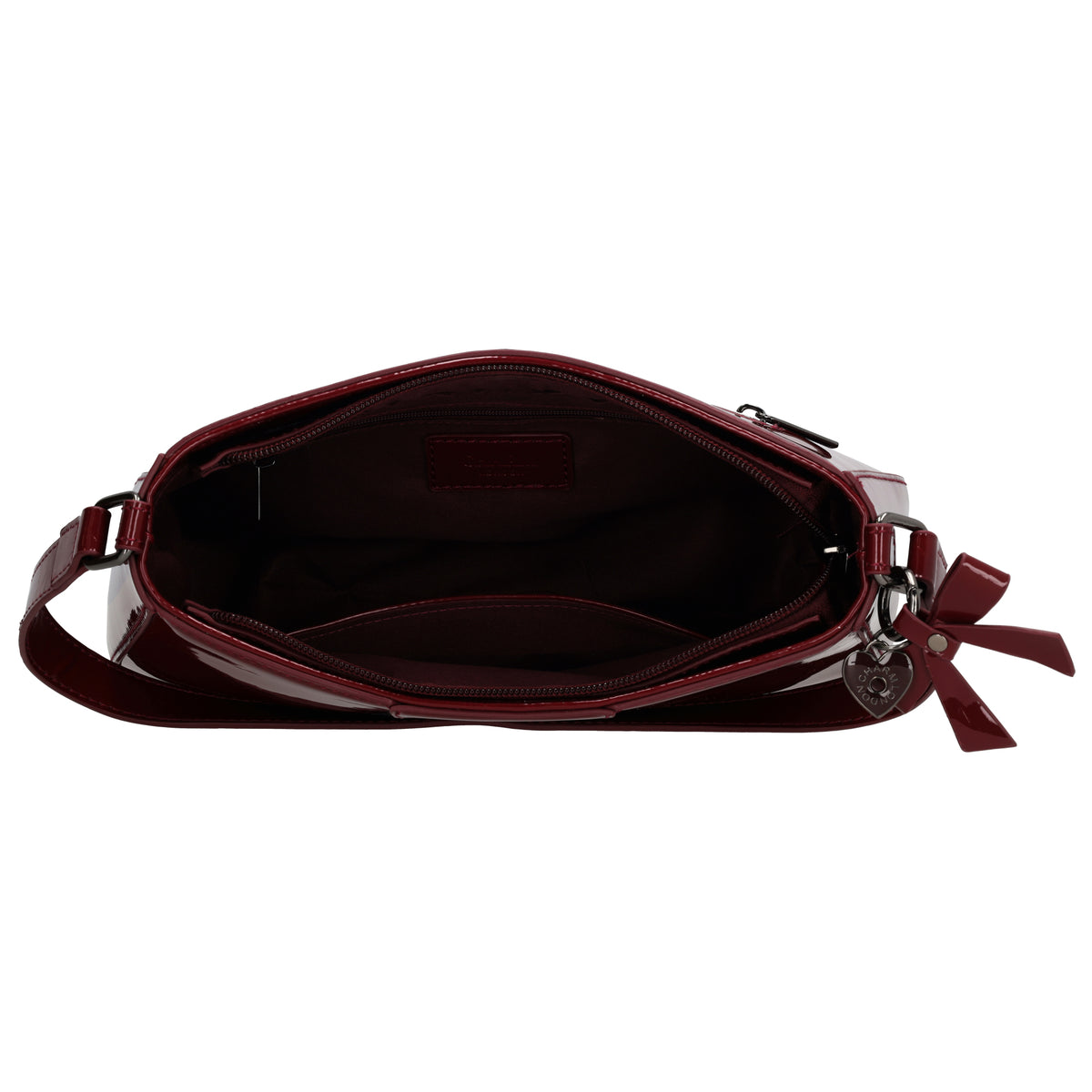 Kensington - Schultertasche Bordeaux
