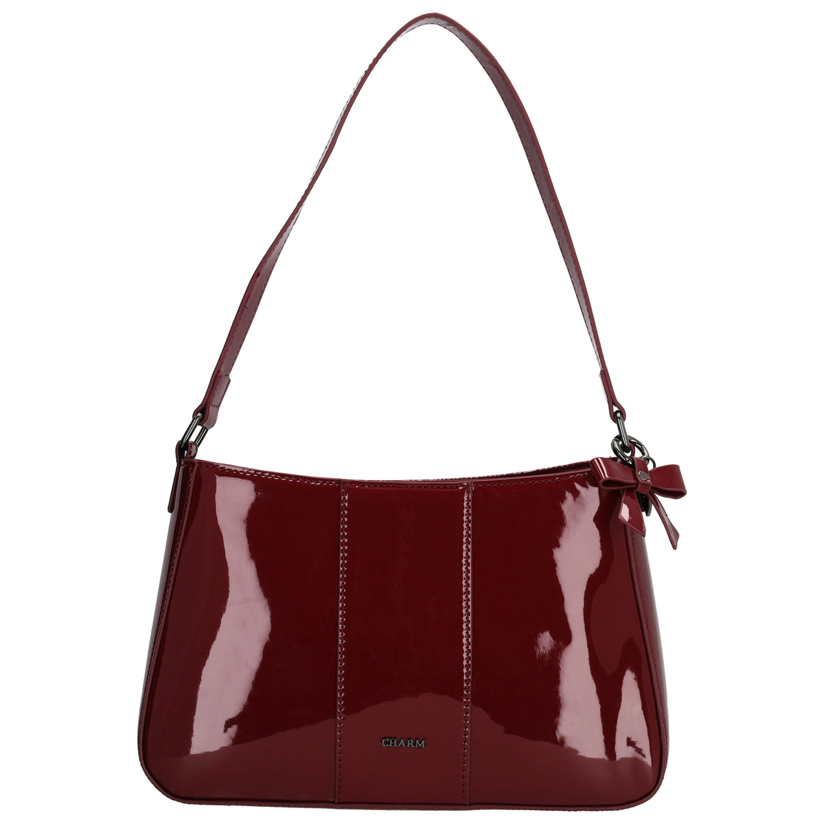 Kensington - Schultertasche Bordeaux