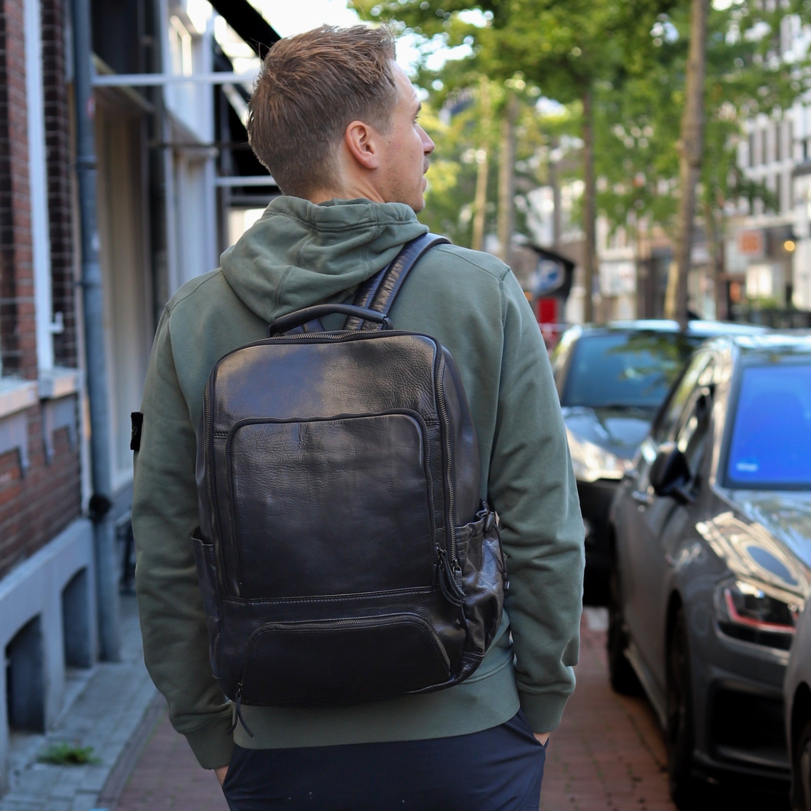 Laptoprucksack 'Aart' Schwarz