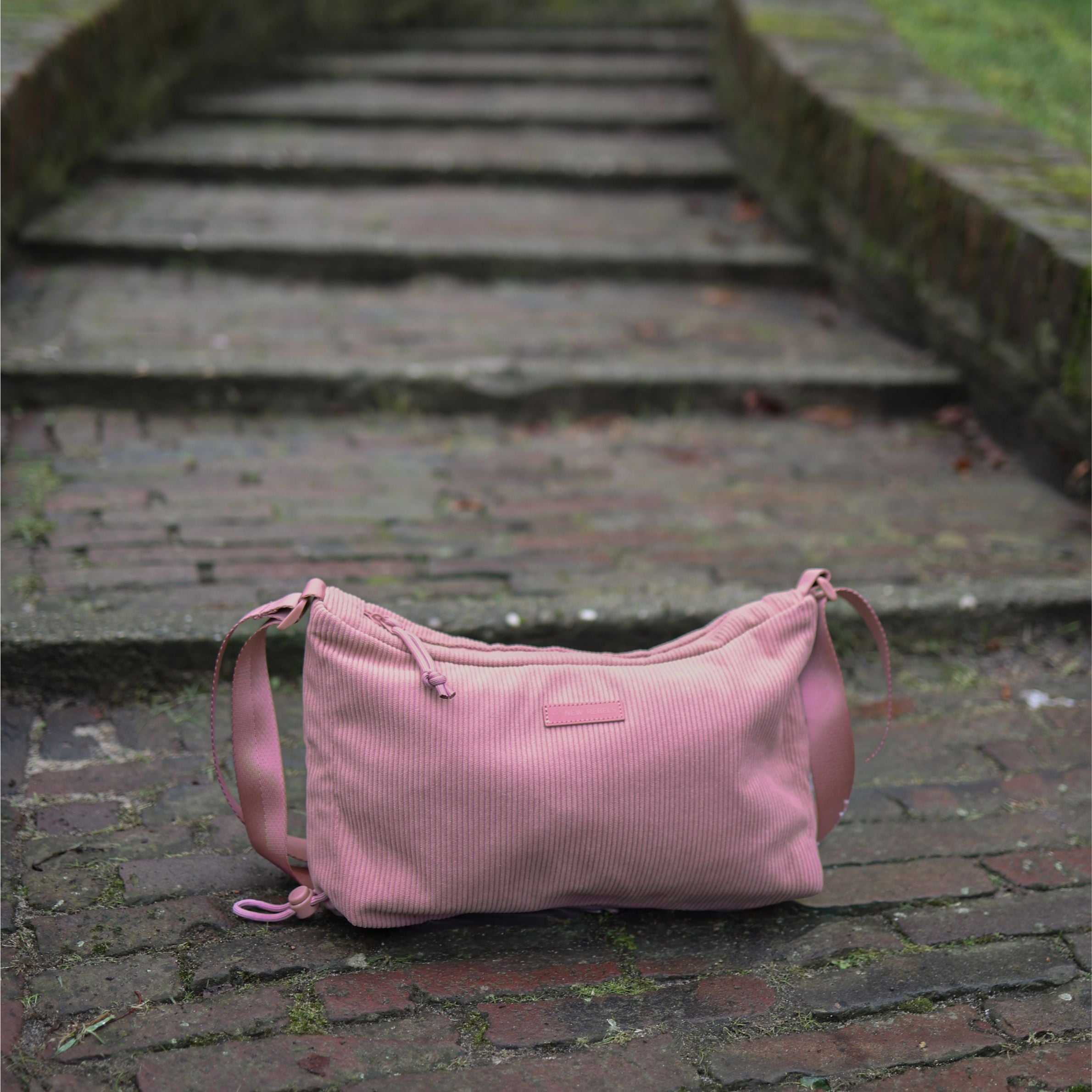 Ribbi - Umhängetasche 'Rose' Old Pink