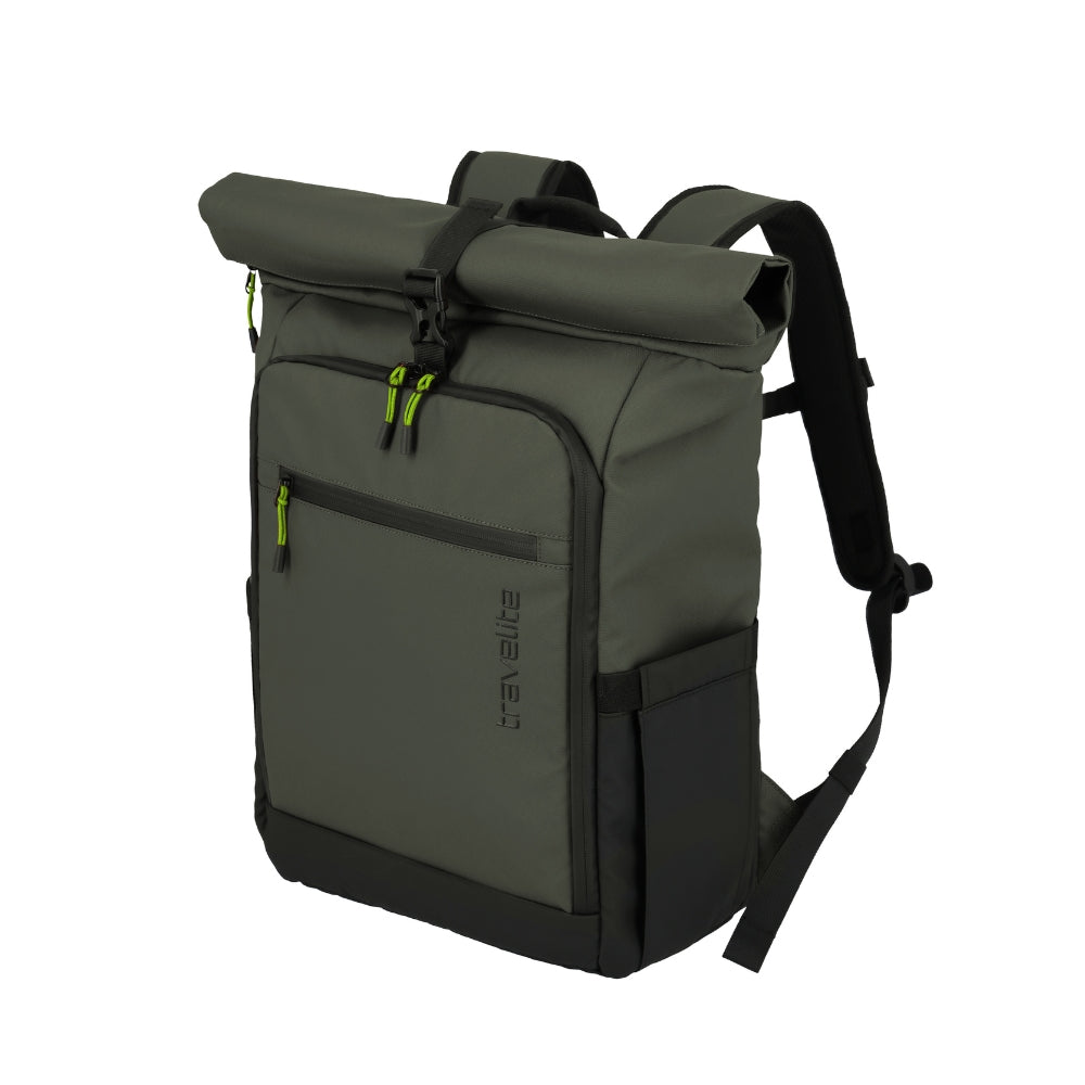 Briize - Wasserabweisender Rollup Rucksack M 15.6” khaki
