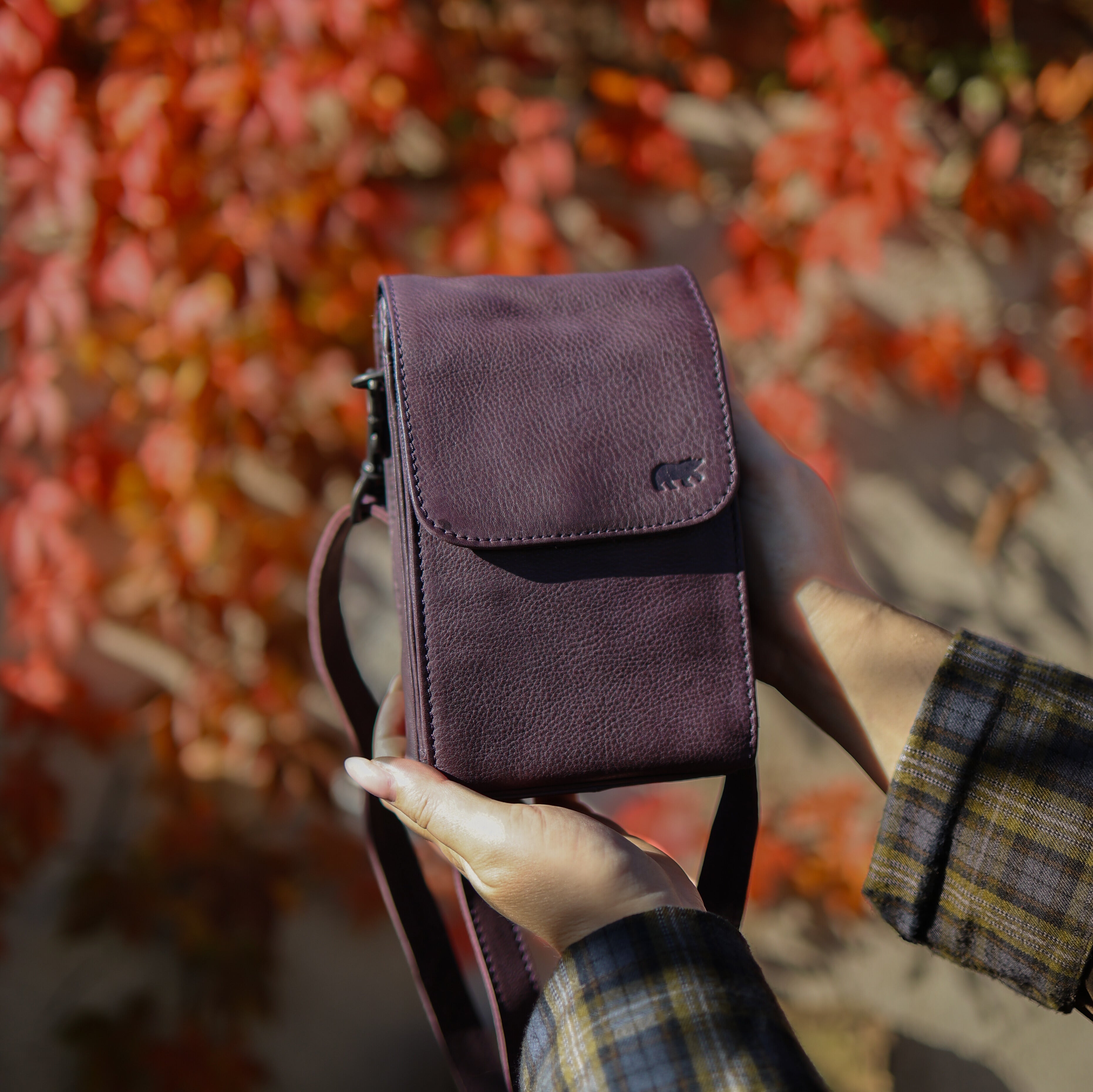 Umhängetasche 'Robbie' 2.0 Plum