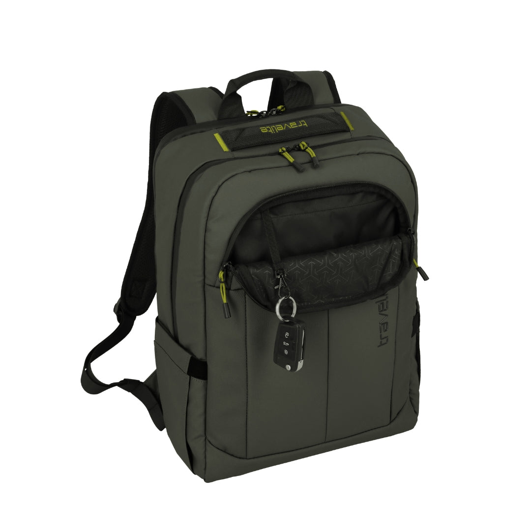 Briize – Wasserabweisender Laptop Rucksack M 15.6” khaki