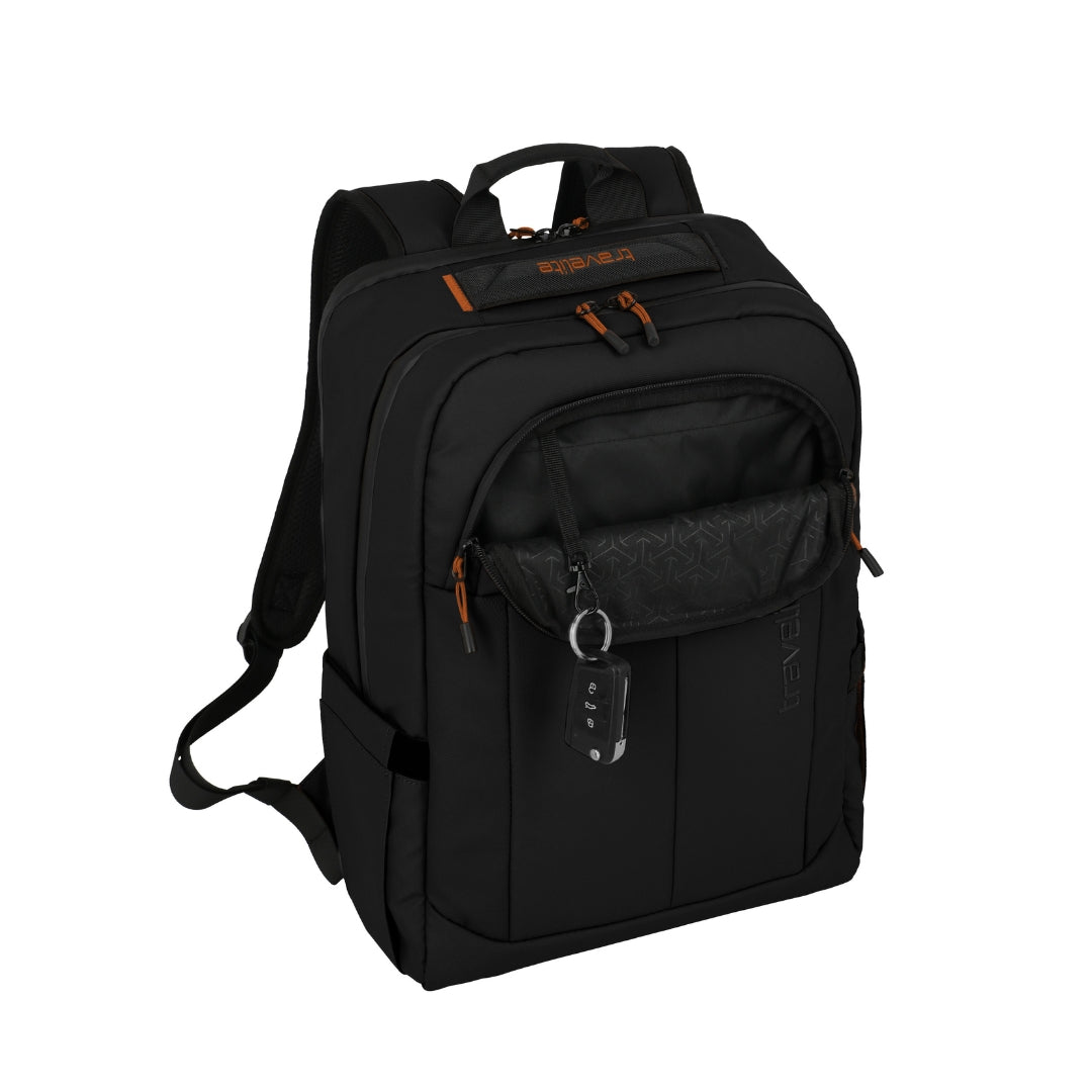 Briize – Wasserabweisender Laptop Rucksack M 15.6” black