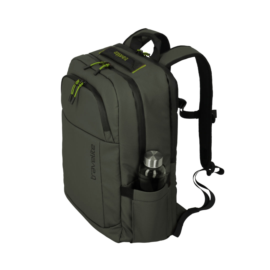 Briize – Wasserabweisender Laptop Rucksack M 15.6” khaki