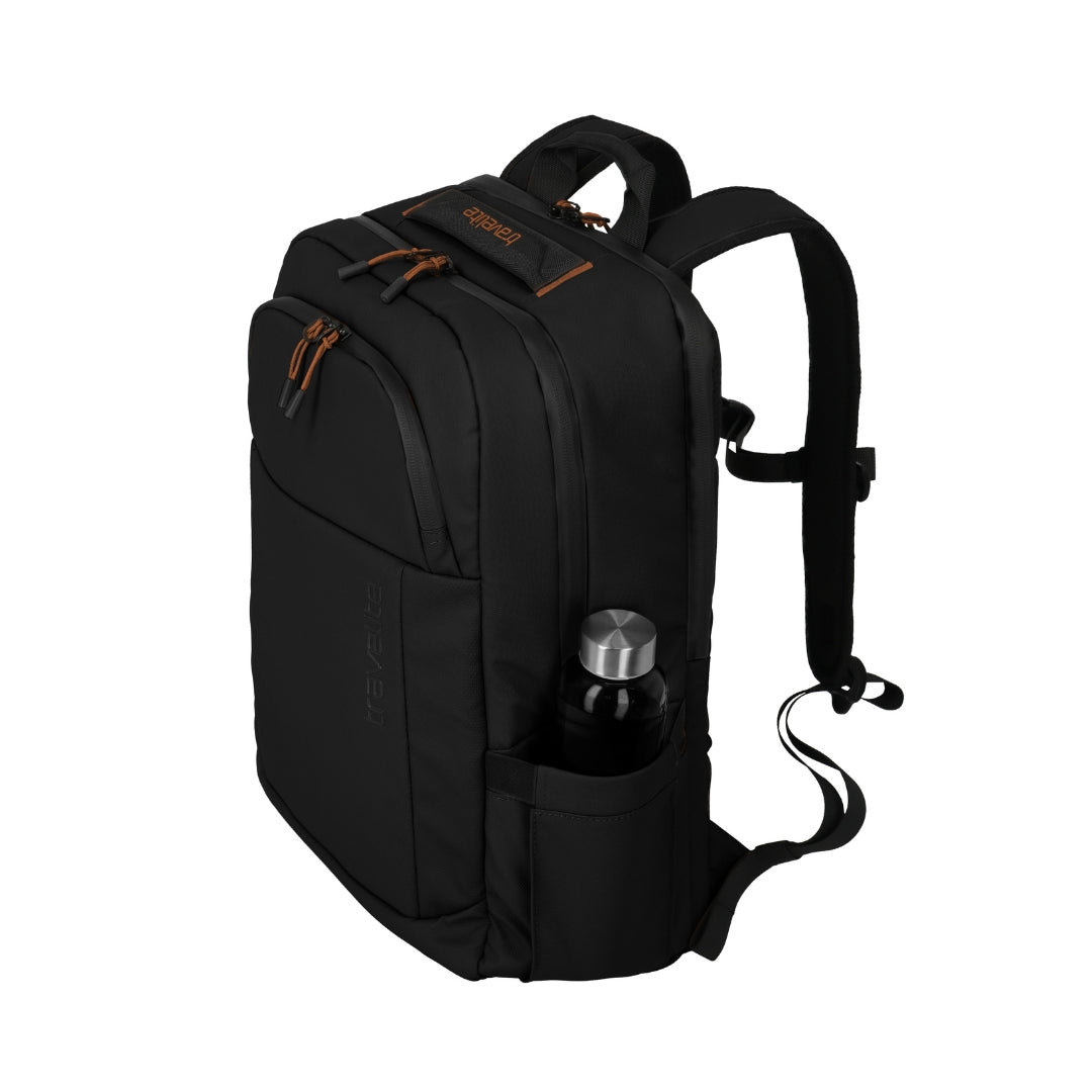 Briize – Wasserabweisender Laptop Rucksack M 15.6” black