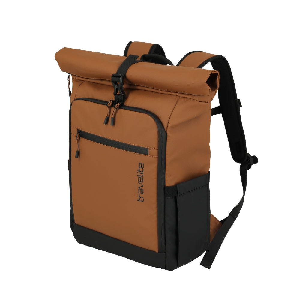 Briize - Wasserabweisender Rollup Rucksack M 15.6” curry