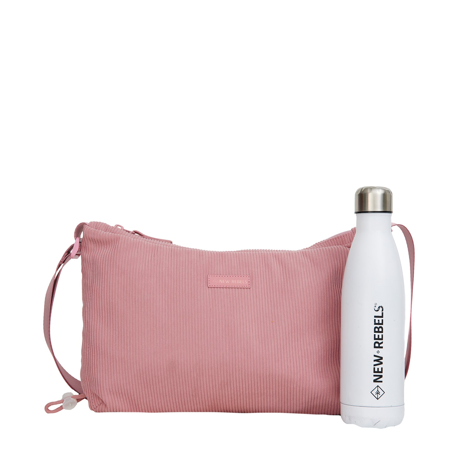 Ribbi - Schoudertasje 'Rose' old pink