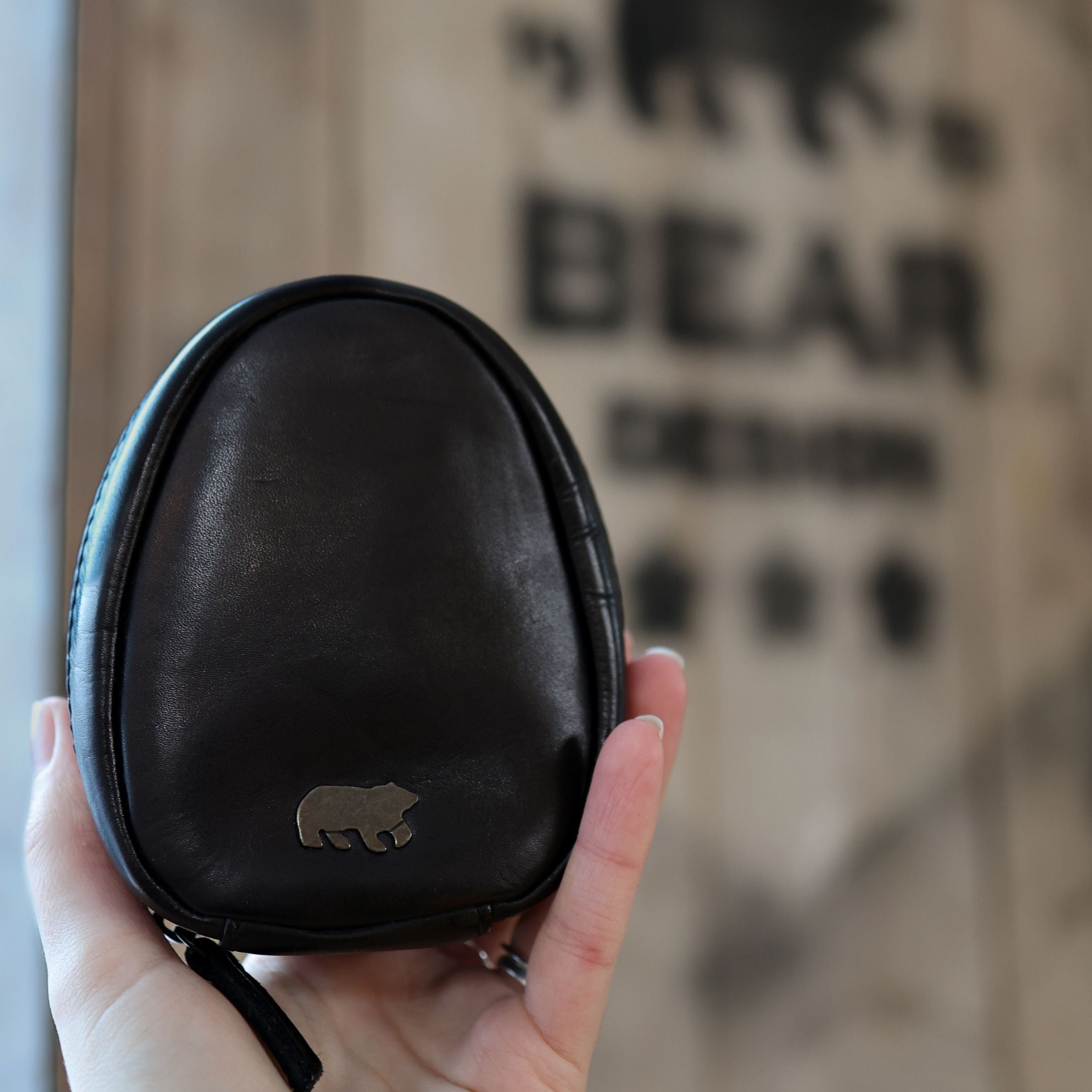 Bag Charm/Etui 'Fieke' Schwarz