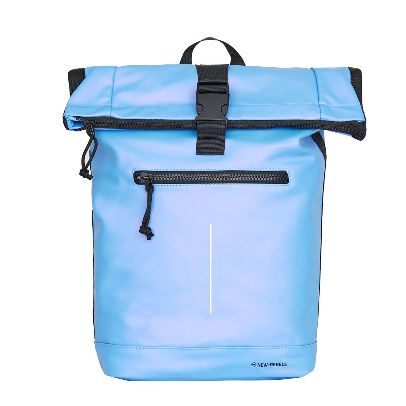 Wasserabweisender Rucksack 'Mart' 16L Metallic Blau