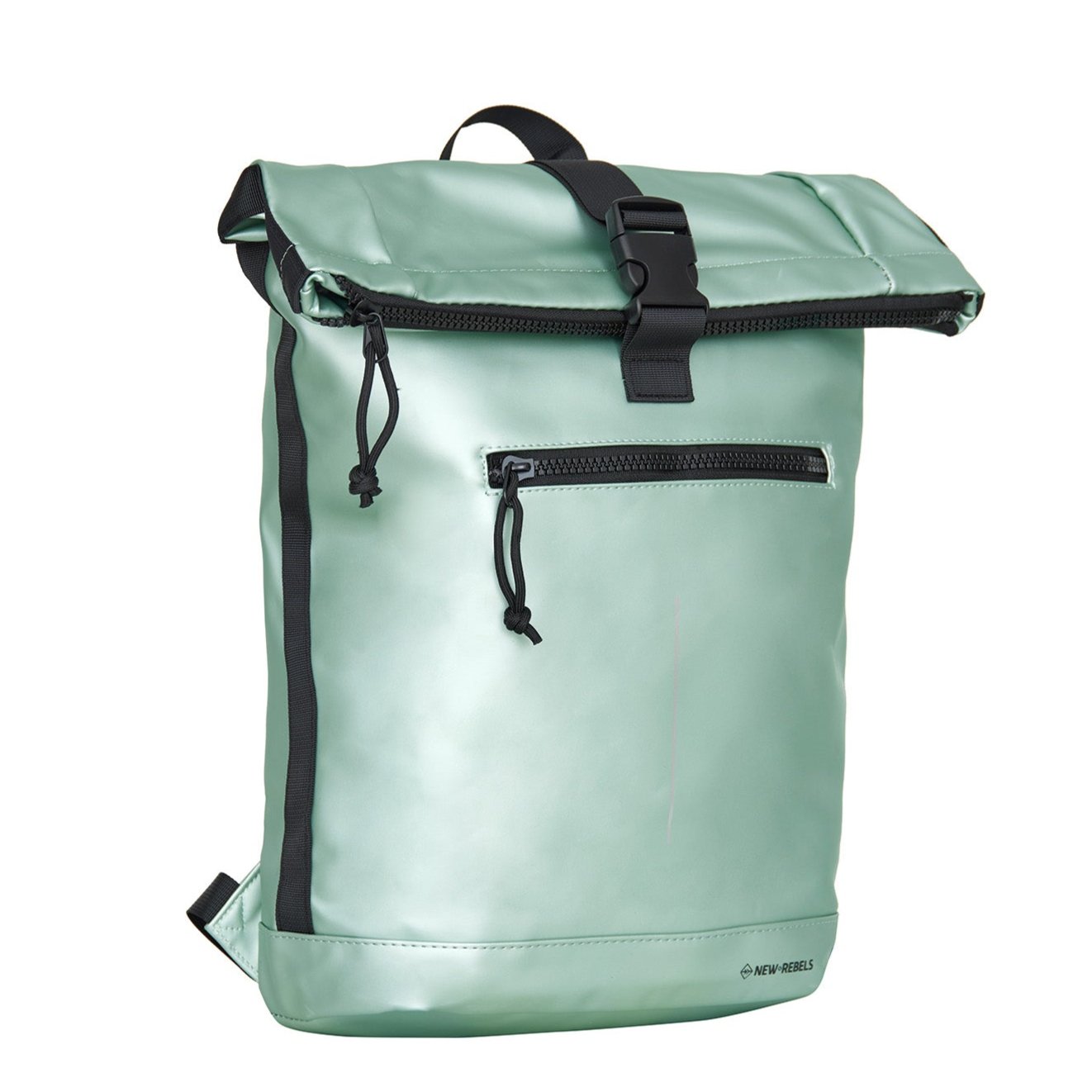 Wasserabweisender Rucksack 'Mart' 16L Metallic Salbeigrün