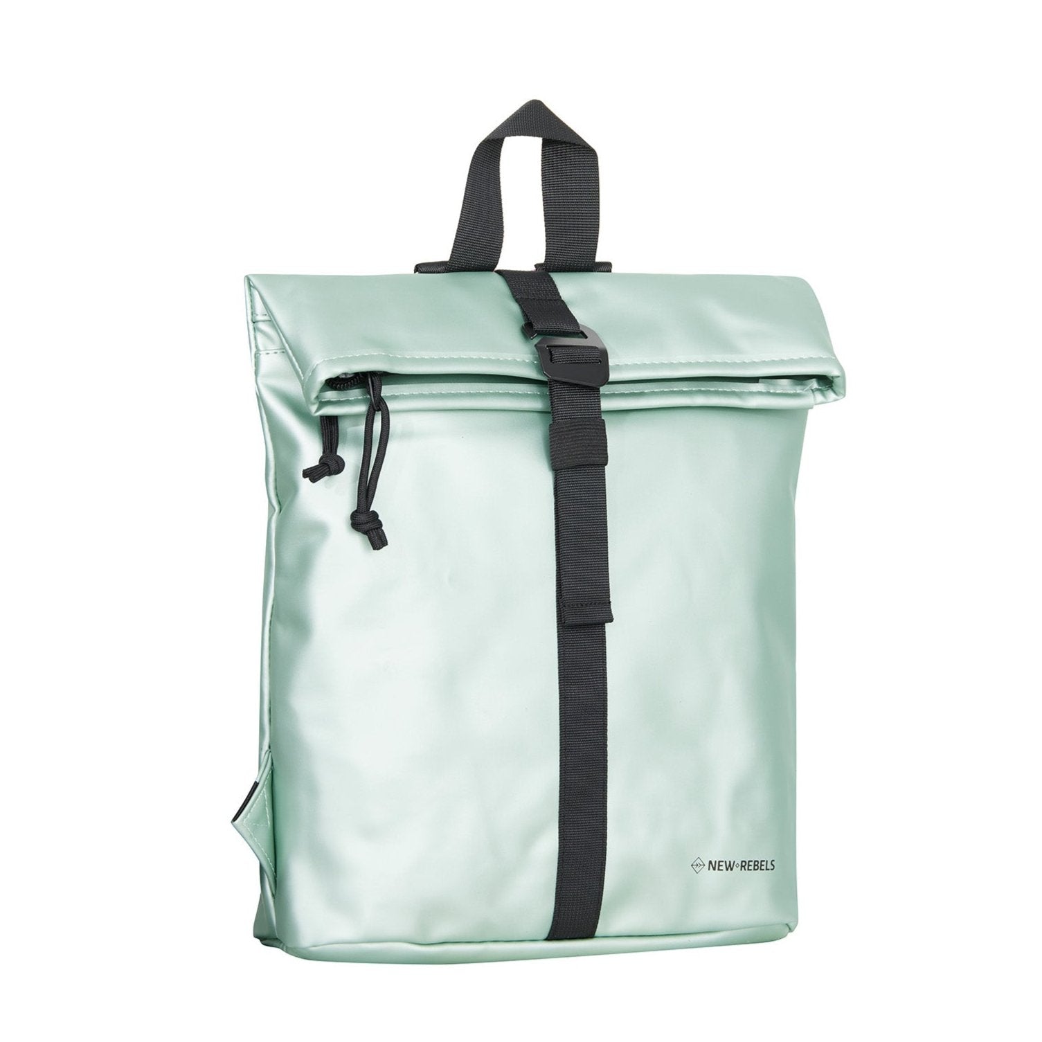 Wasserabweisender Rucksack 'Mart' mini 9L Metallic Salbeigrün