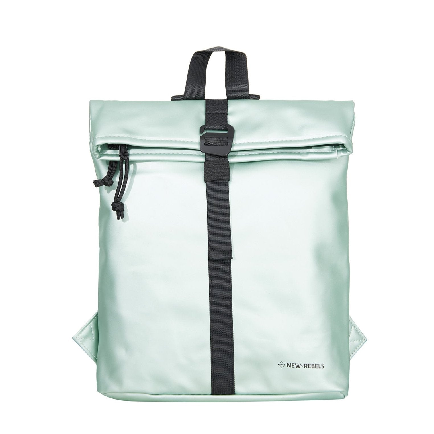 Wasserabweisender Rucksack 'Mart' mini 9L Metallic Salbeigrün