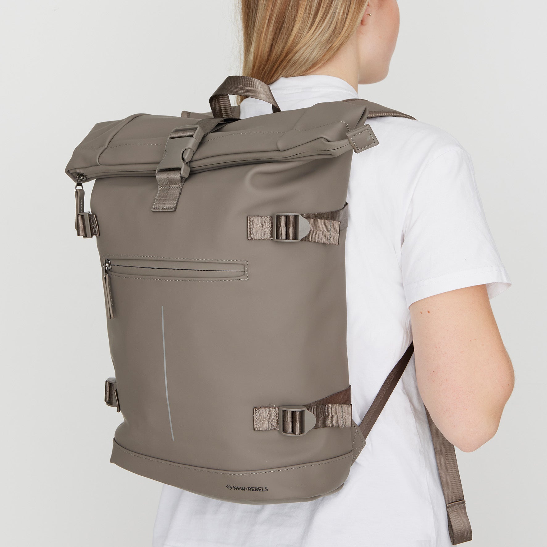 Wasserabweisender Rucksack 'William' Taupe 17L