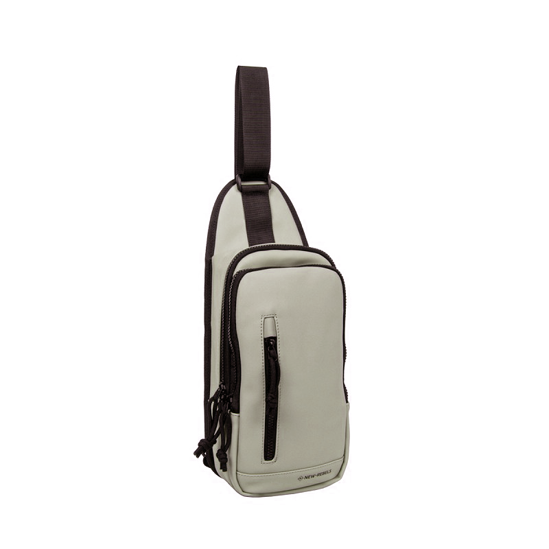 Wasserabweisende Crossbody Tasche 'Fargo' Beige