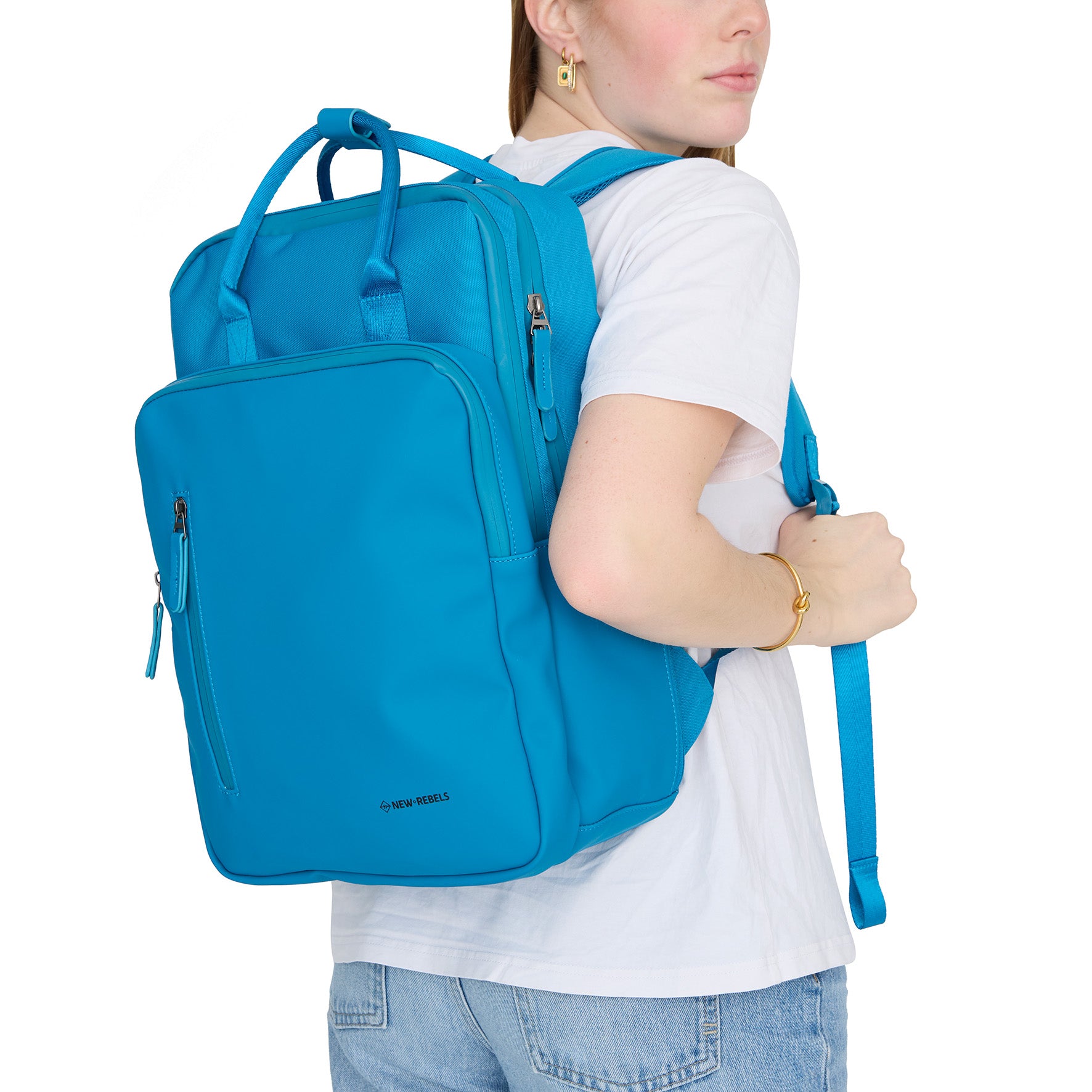 Wasserabweisender Rucksack 'Milwaukee-Bruce' 20L Türkis
