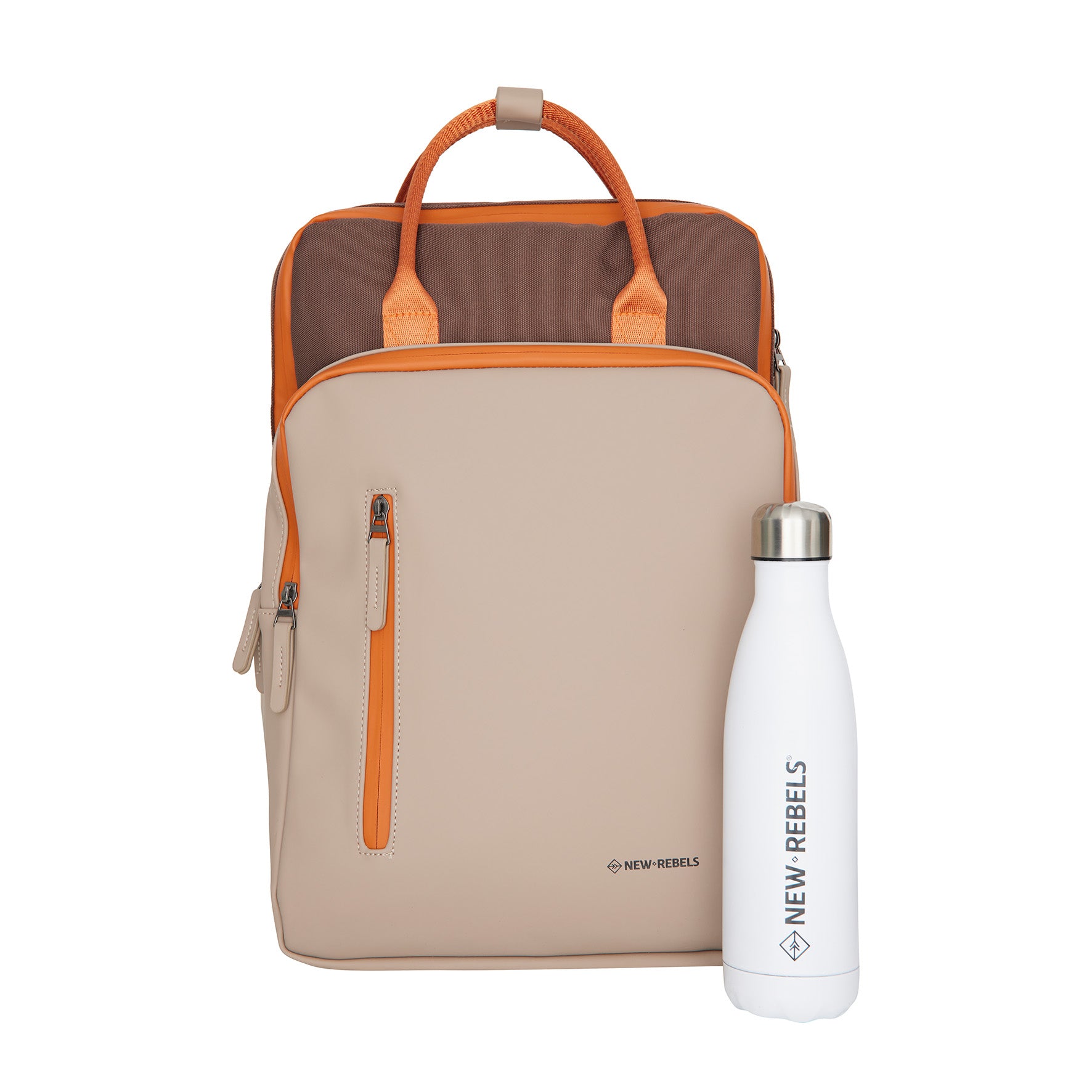 Wasserabweisender Rucksack 'Milwaukee' Ferron Coffee