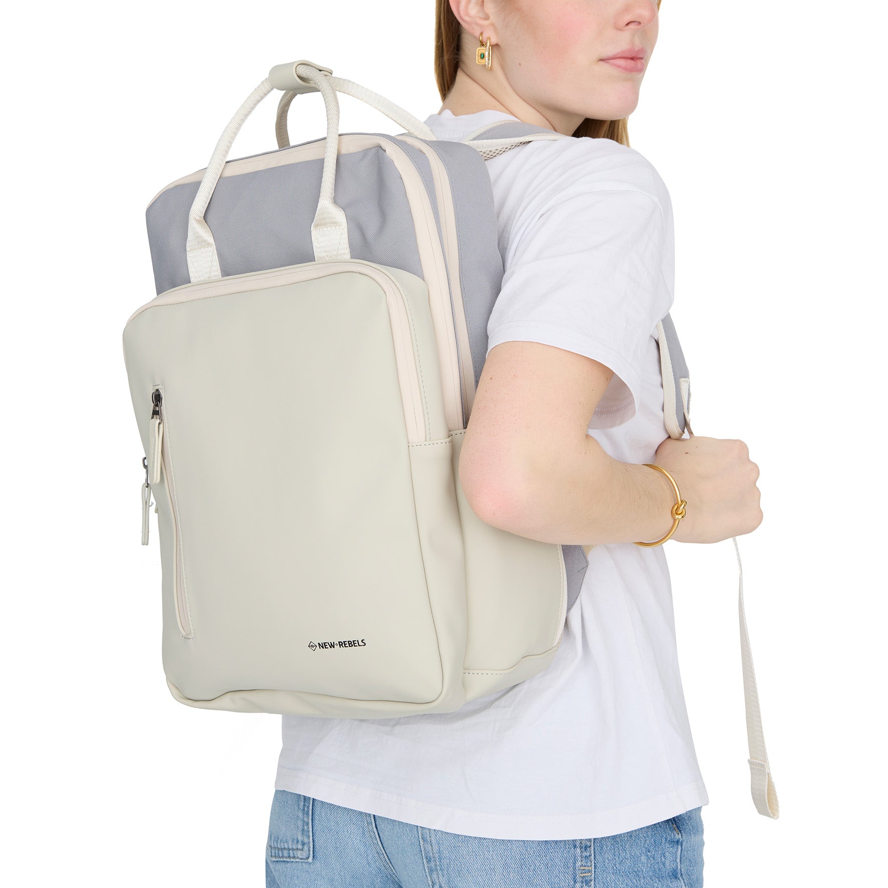 Wasserabweisender Rucksack 'Milwaukee' Ferron Beige