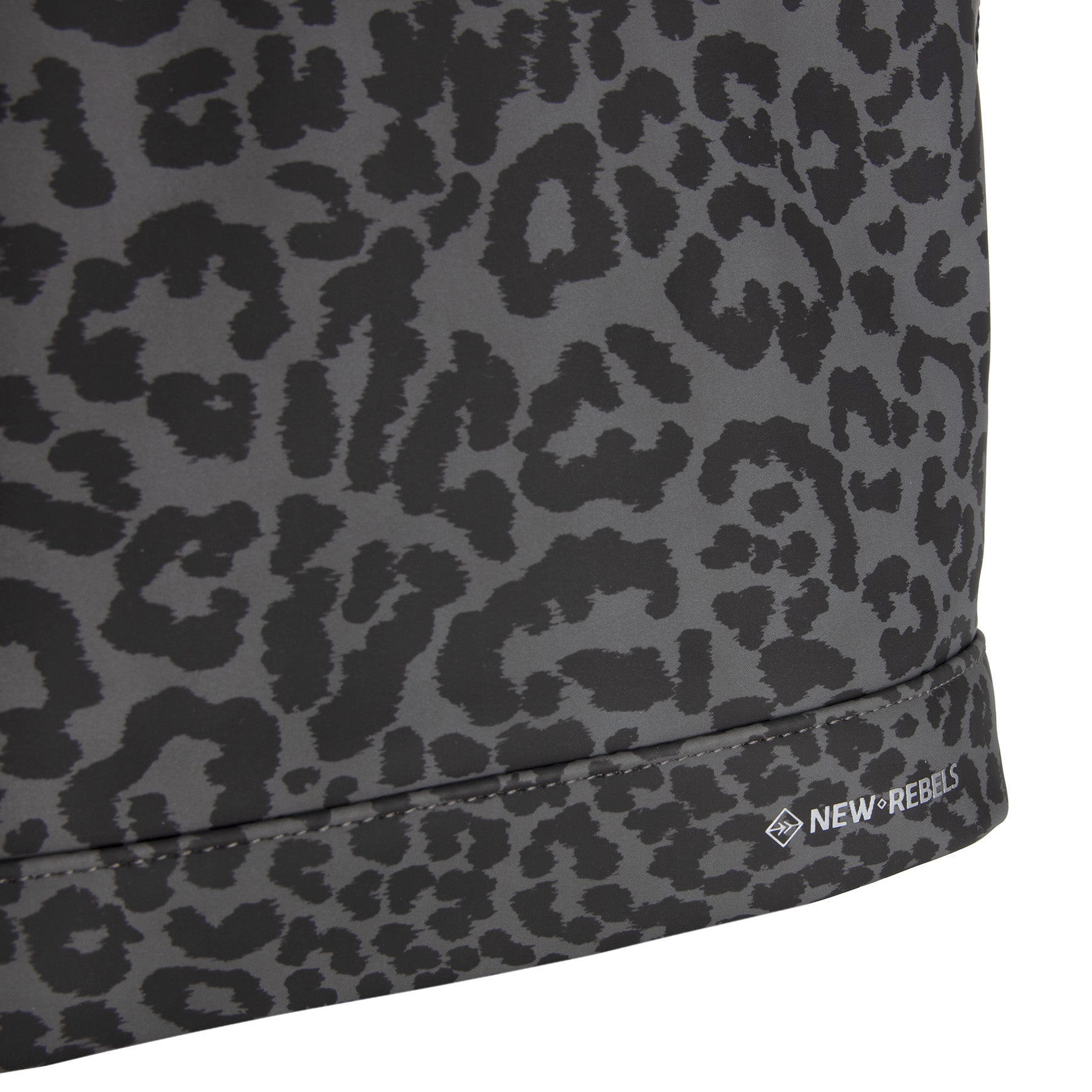 Urban Leopard - Wasserabweisender Rolltop-Rucksack 'New York' 21L Grau