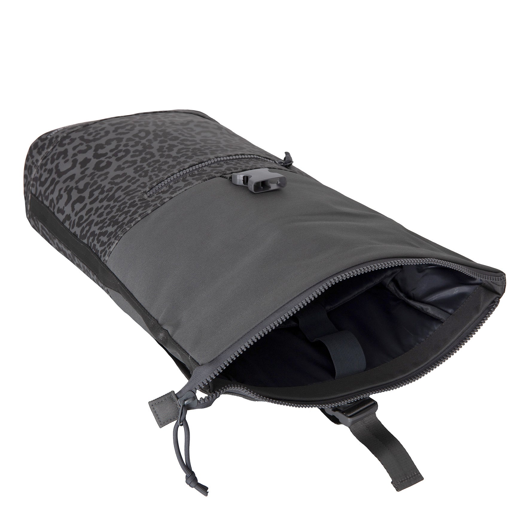 Urban Leopard - Wasserabweisender Rolltop-Rucksack 'New York' 21L Grau