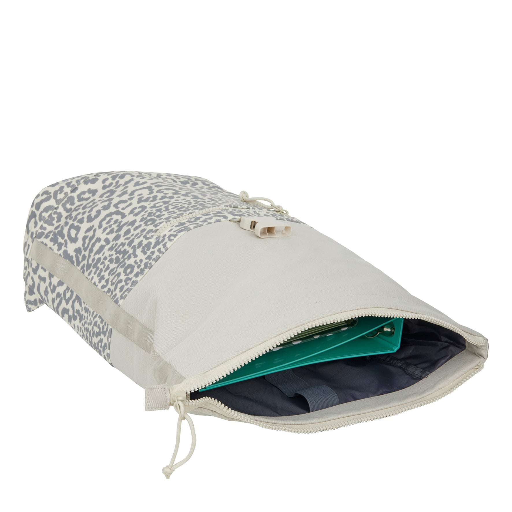 Urban Leopard - Wasserabweisender Rolltop-Rucksack 'New York' 21L Beige