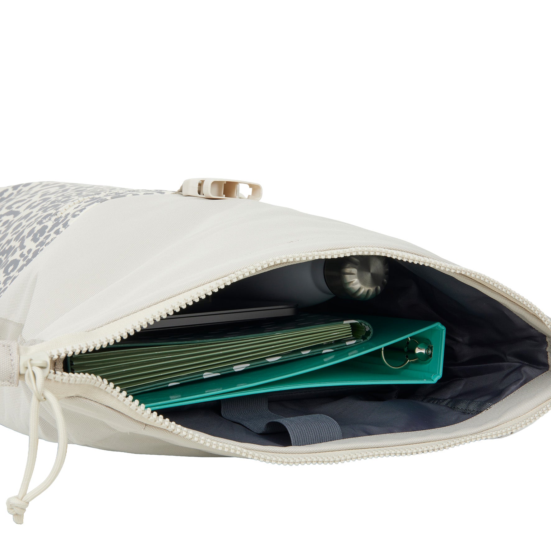 Urban Leopard - Wasserabweisender Rolltop-Rucksack 'New York' 21L Beige