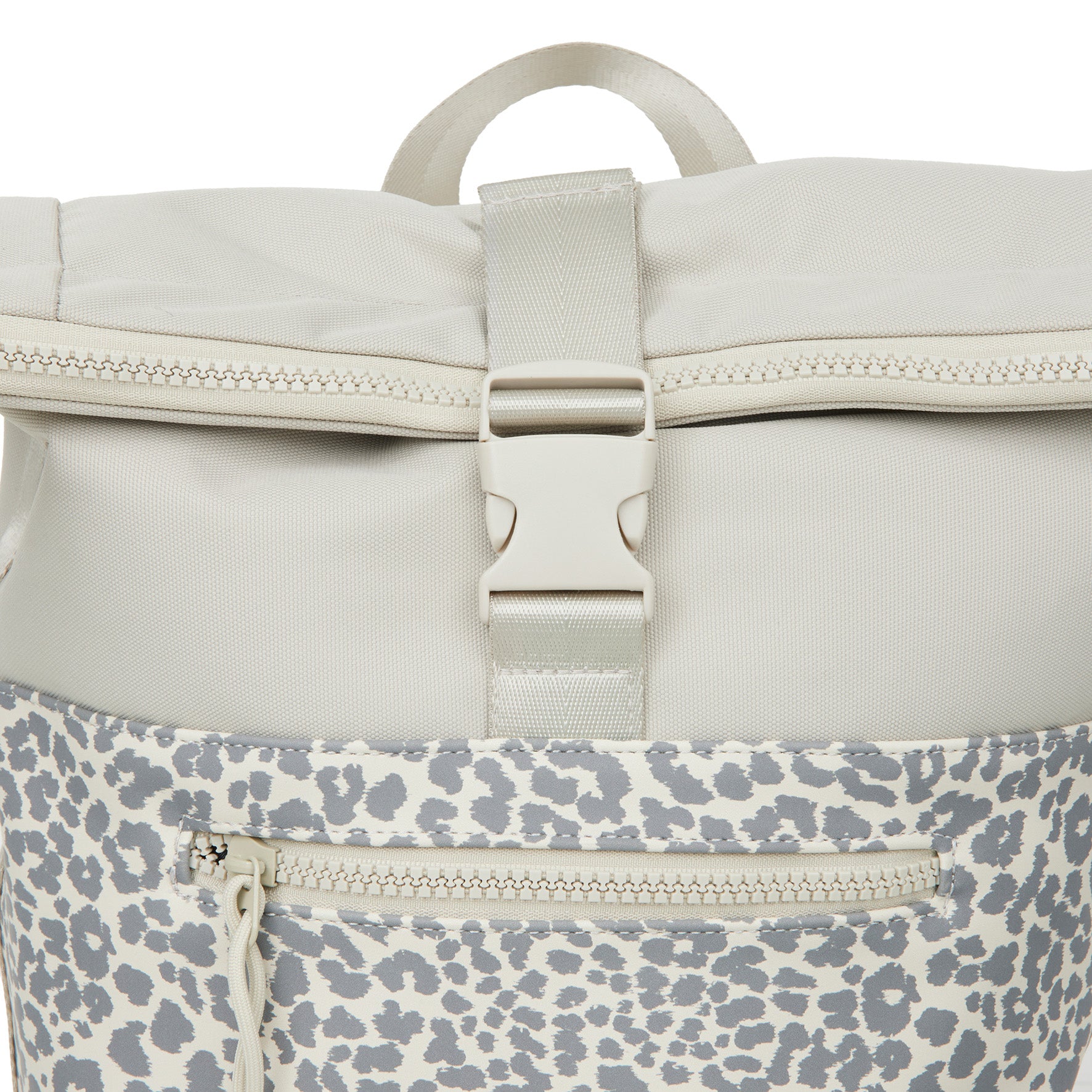 Urban Leopard - Wasserabweisender Rolltop-Rucksack 'New York' 21L Beige