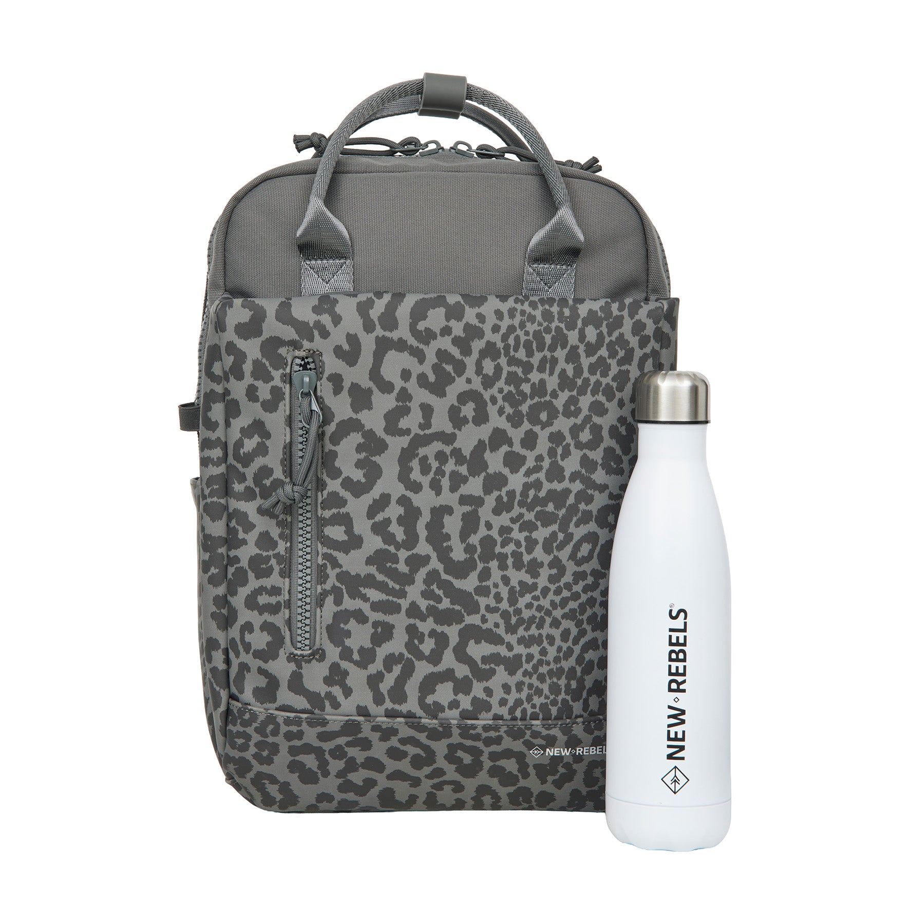 Urban Leopard – Wasserabweisender Rucksack 'Miami' 10L Grau