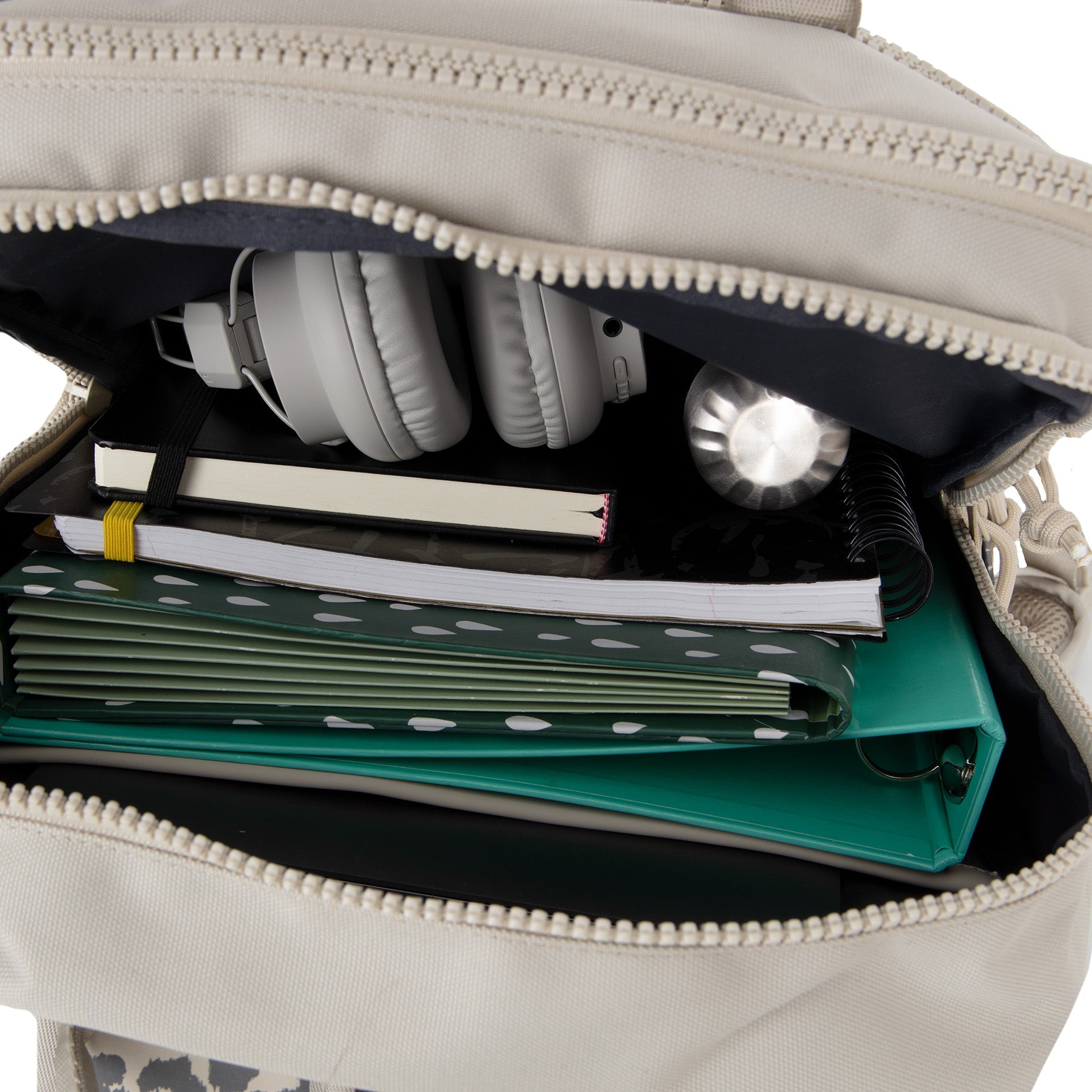 Urban Leopard - Wasserabweisender Rucksack 'Milwaukee' 20L Beige