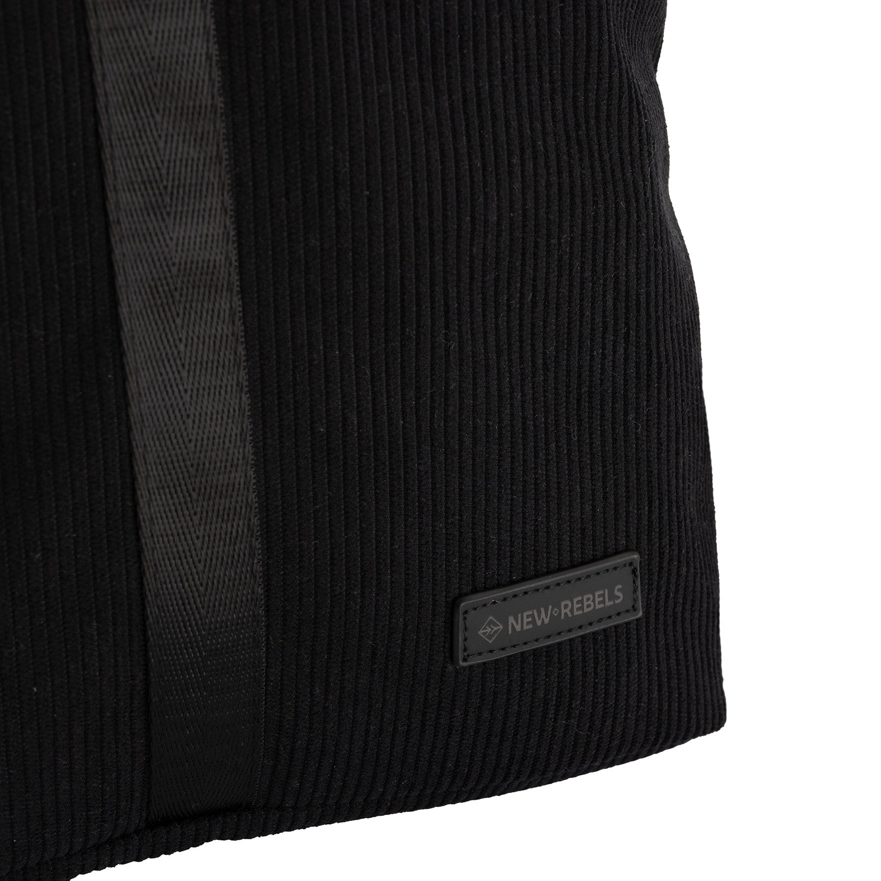 Ribbi - Rolrugzakje 'Los Angeles' mini black 7L