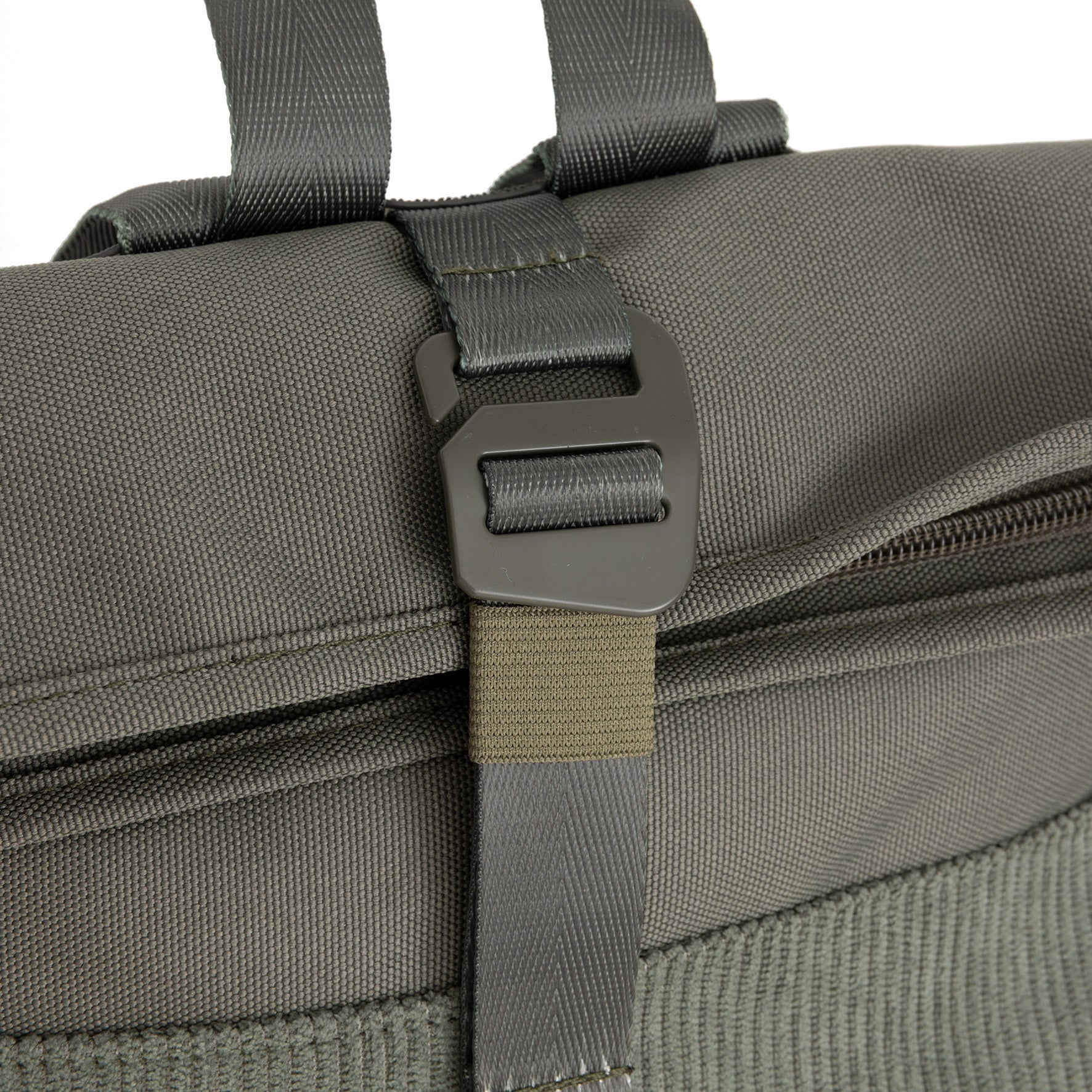 Ribbi - Rolrugzakje 'Los Angeles' mini sage green 7L