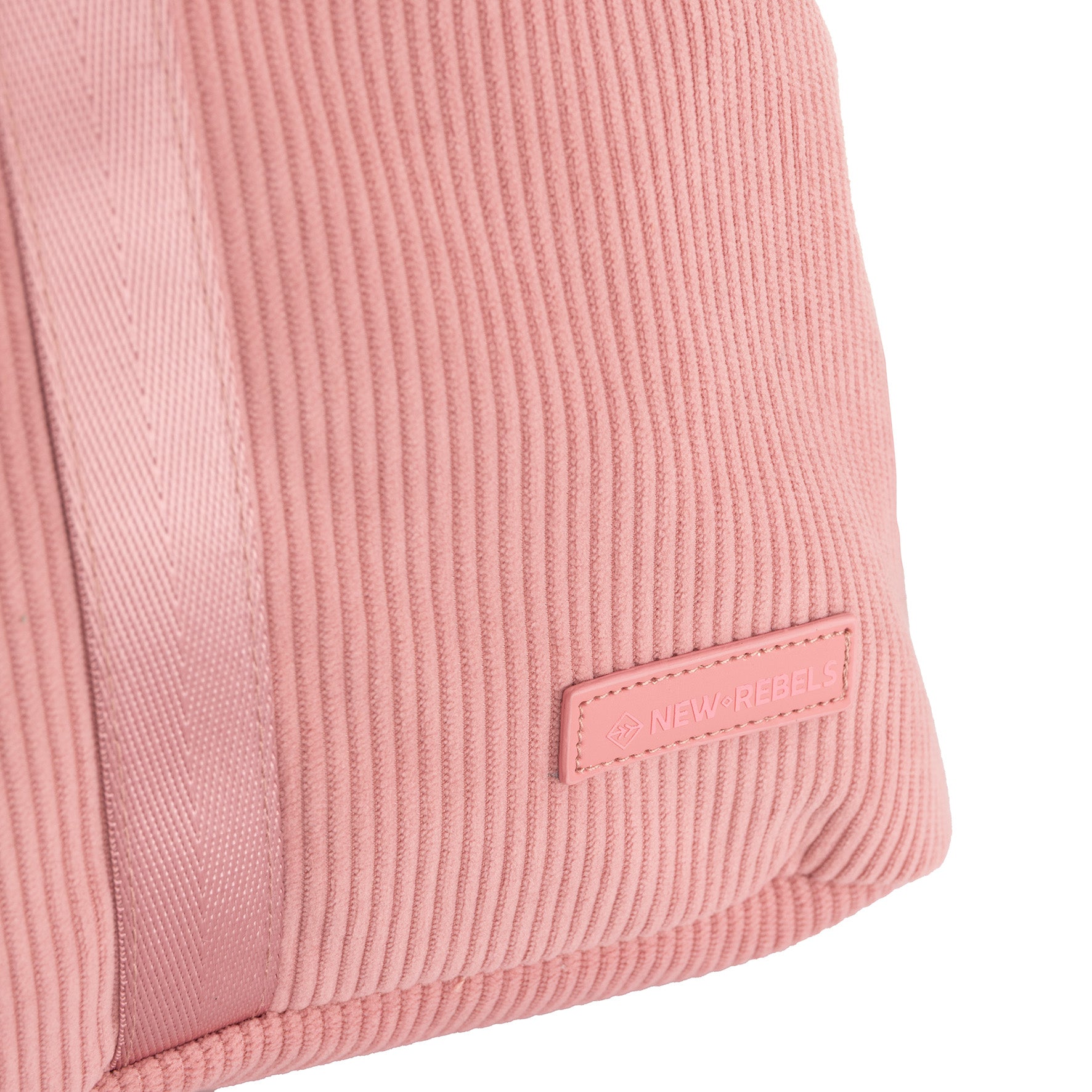 Ribbi - Rolrugzakje 'Los Angeles' mini old pink 7L