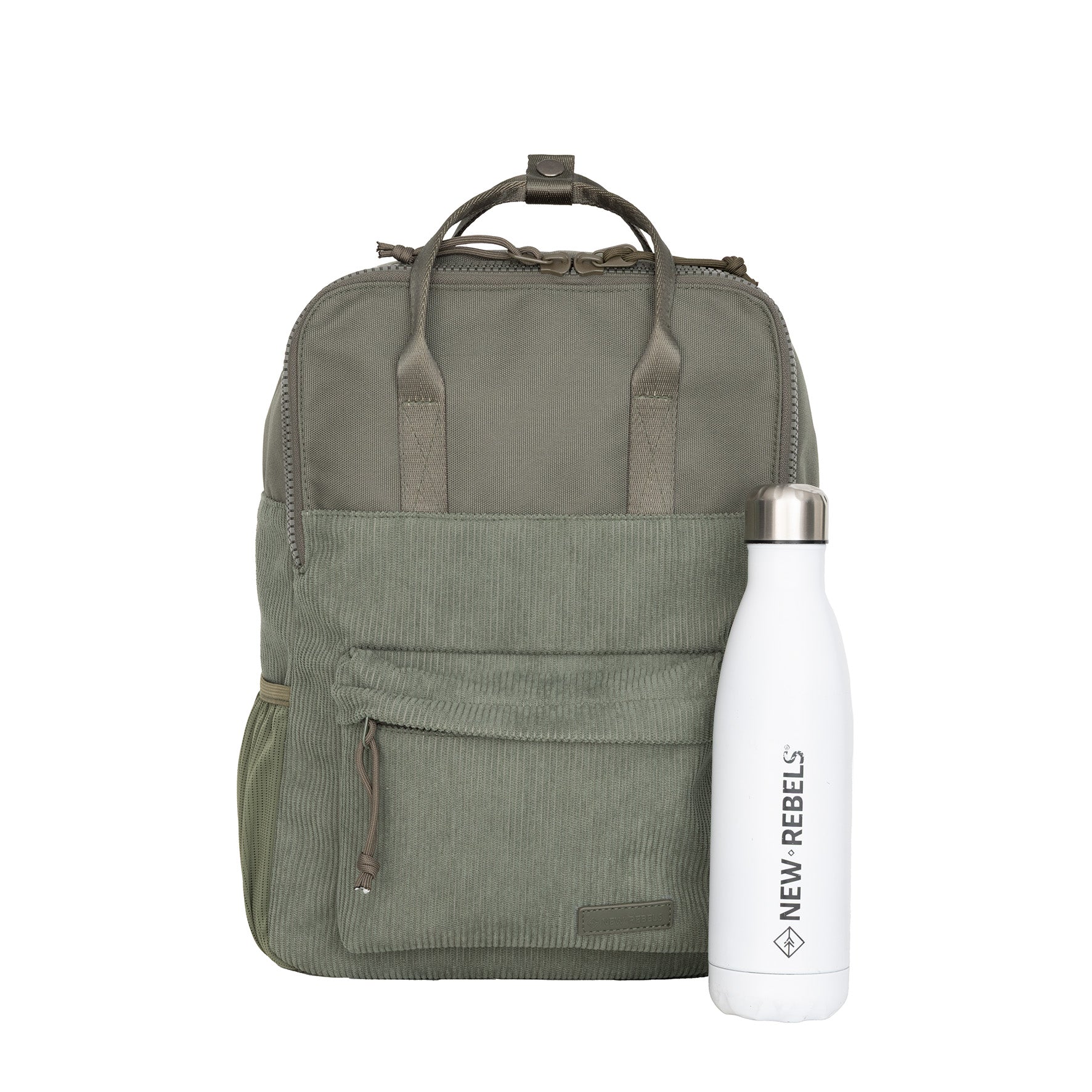 Ribbi - Rucksack 'Springfield' Sage Green 13L