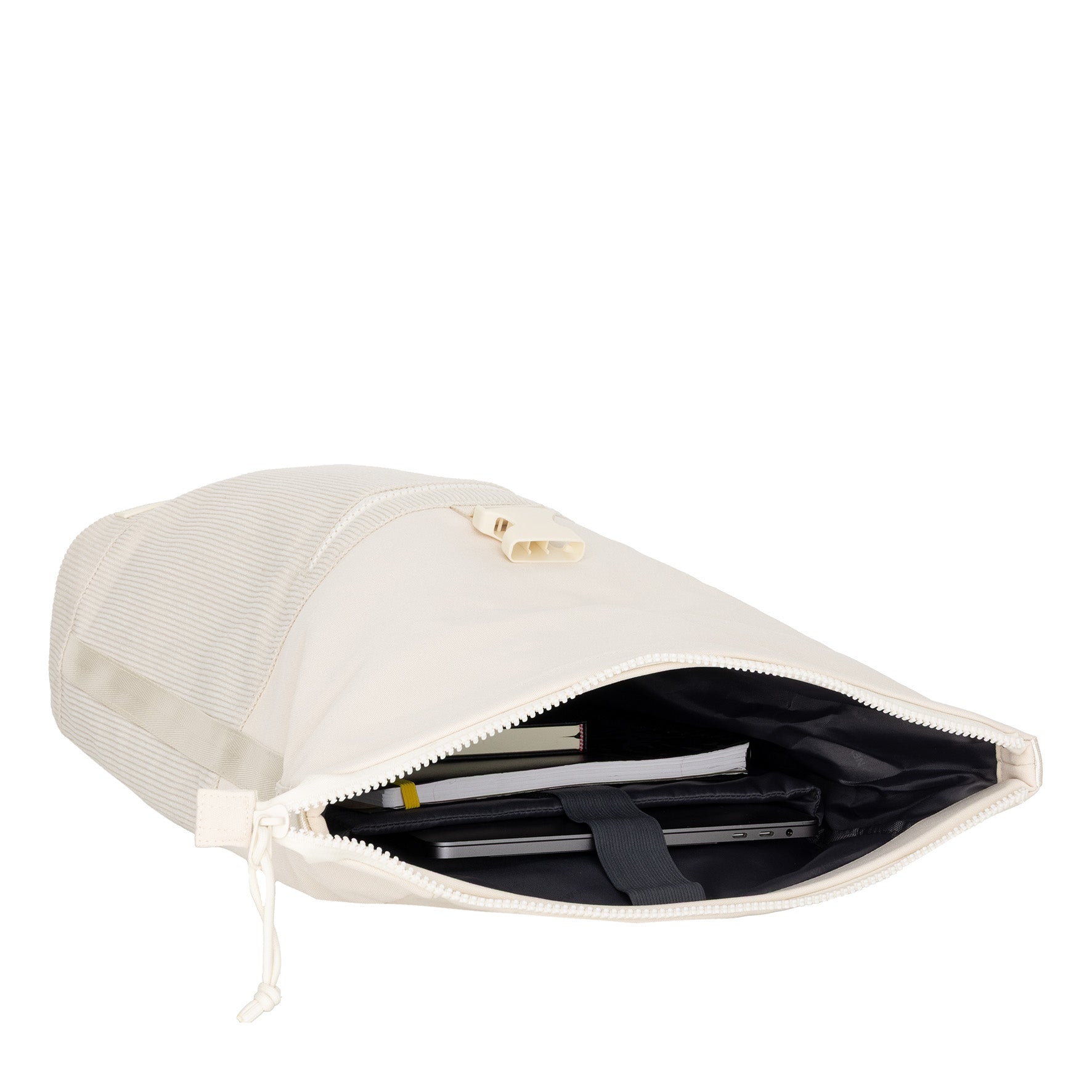 Ribbi - Rollrucksack 'New York' Beige 17–21L