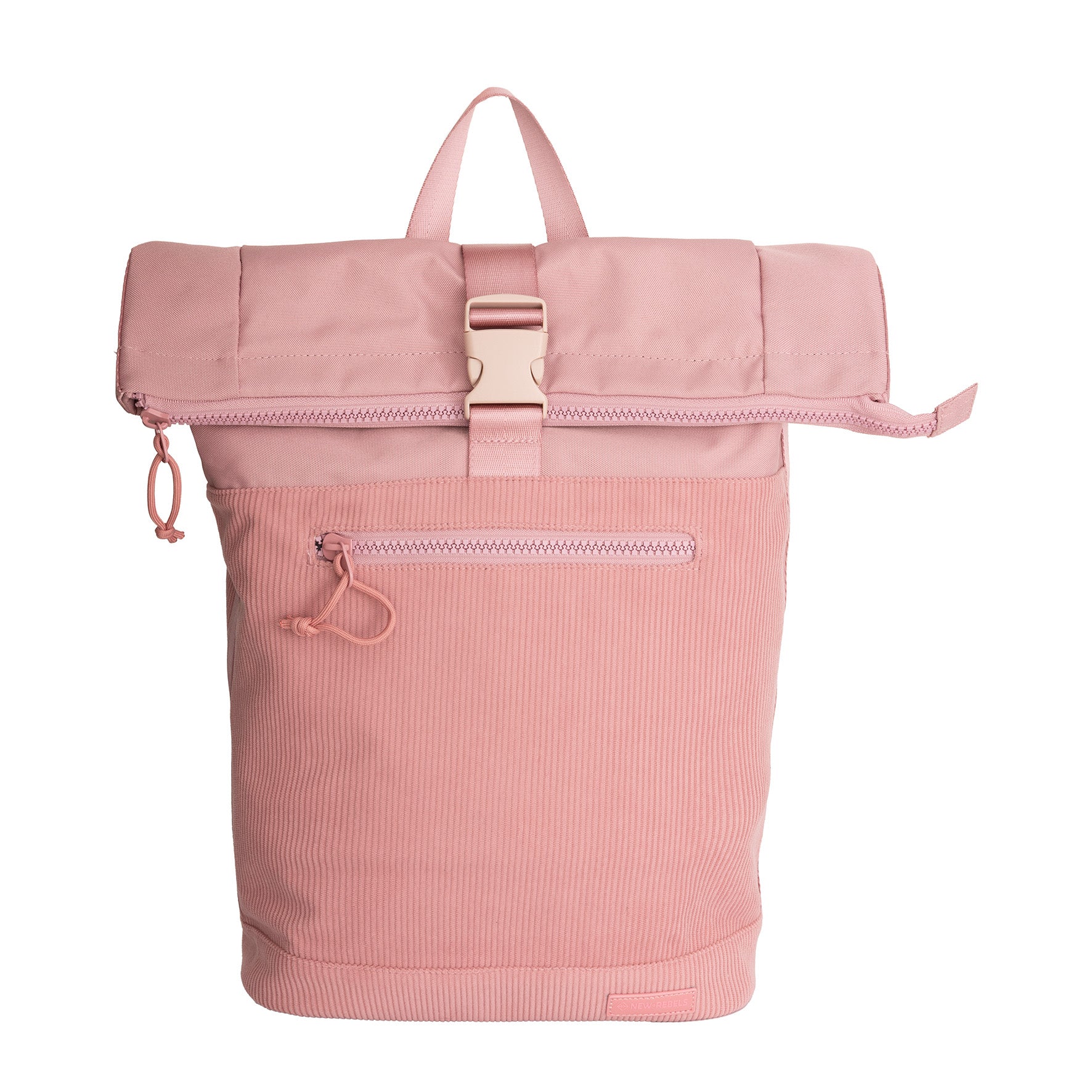 Ribbi - Rollrucksack 'New York' Old Pink 17–21L
