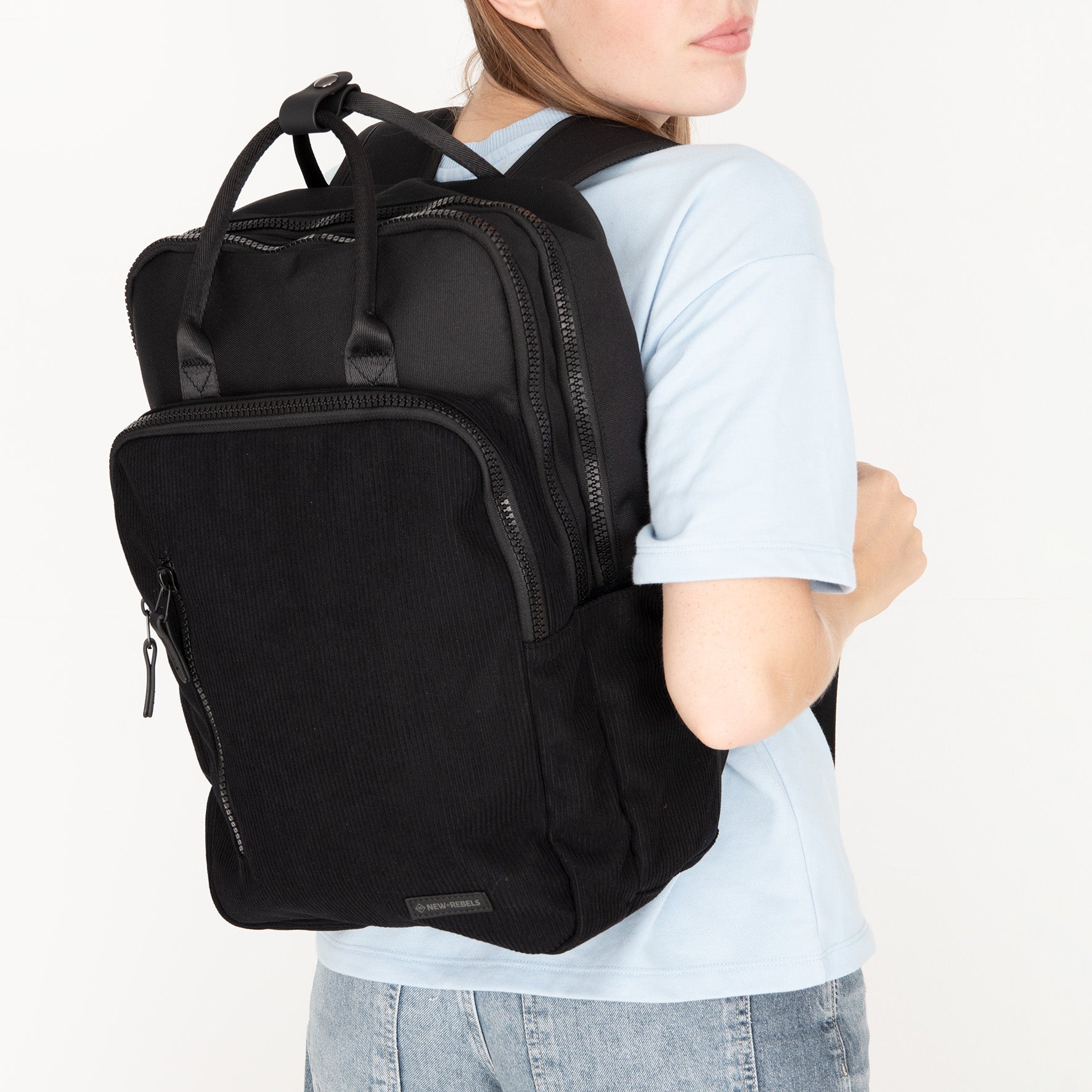 Ribbi - Laptoprugzak 'Milwaukee' black 18L