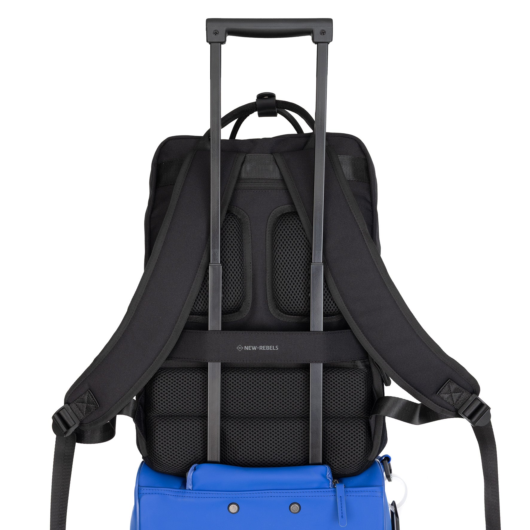 Ribbi - Laptoprucksack 'Milwaukee' Schwarz 18L