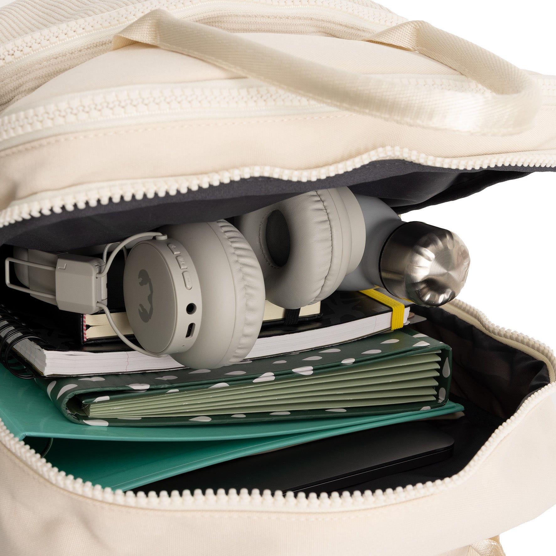 Ribbi - Laptoprucksack 'Milwaukee' Beige 18L