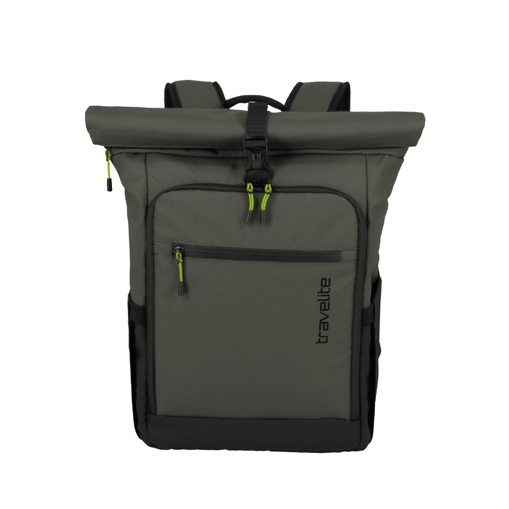Briize - Wasserabweisender Rollup Rucksack M 15.6” khaki
