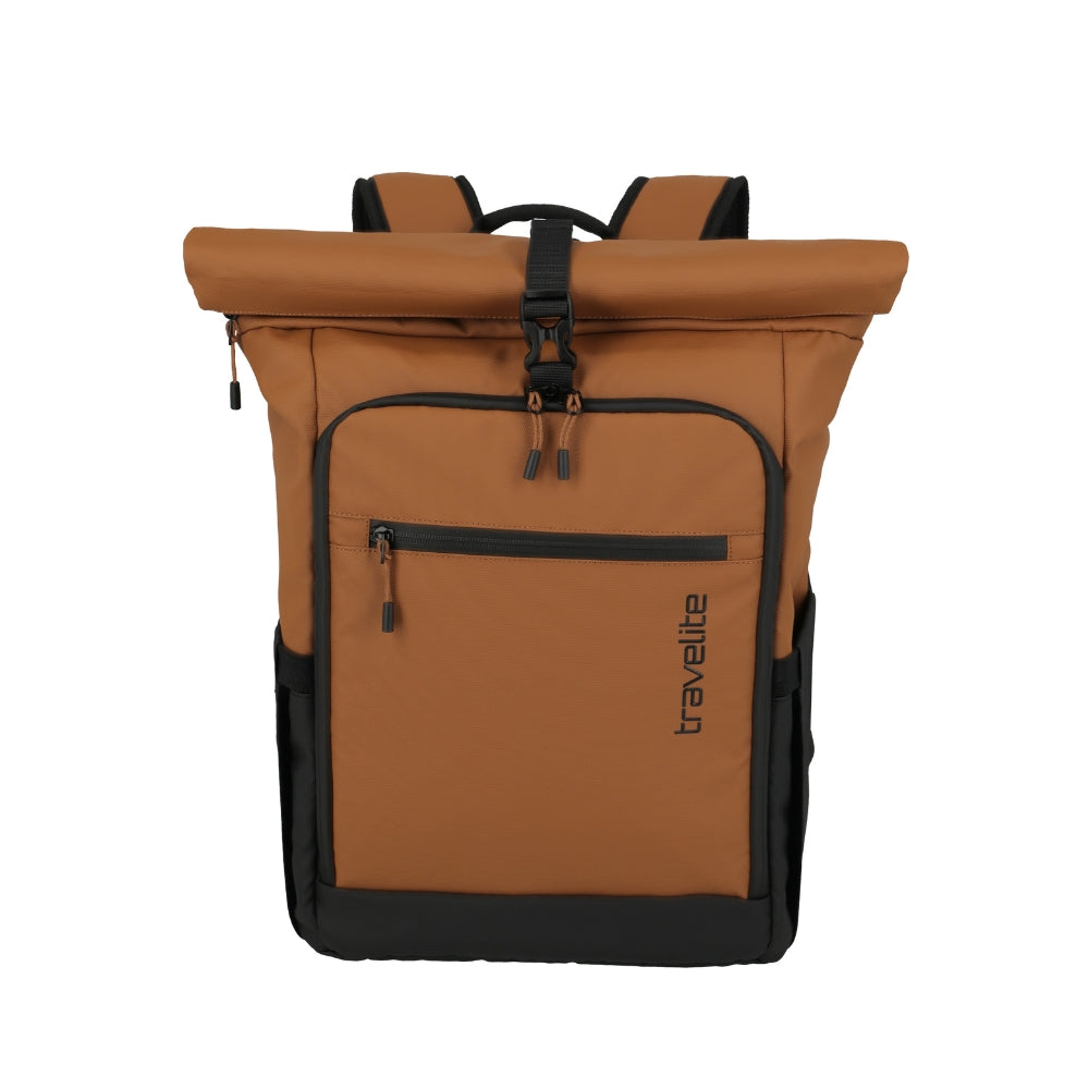 Briize - Wasserabweisender Rollup Rucksack M 15.6” curry