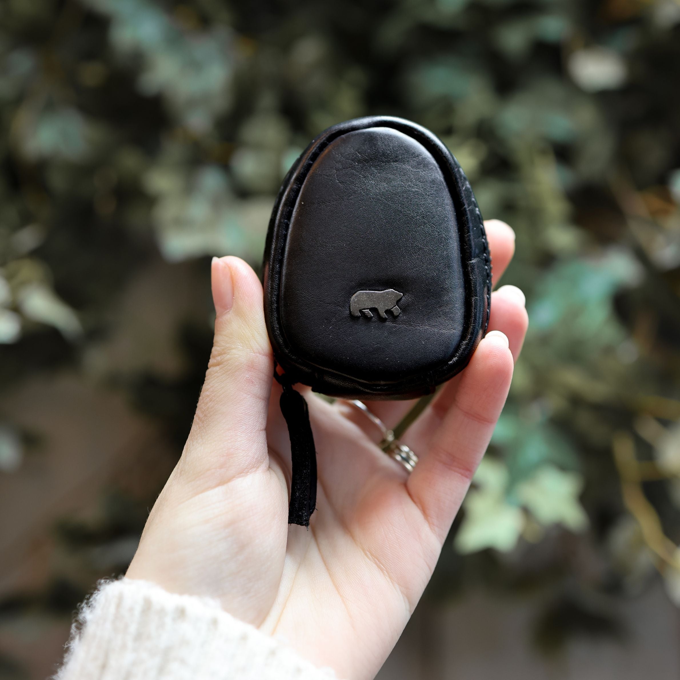 Bag Charm/Etui 'Fieke' Schwarz