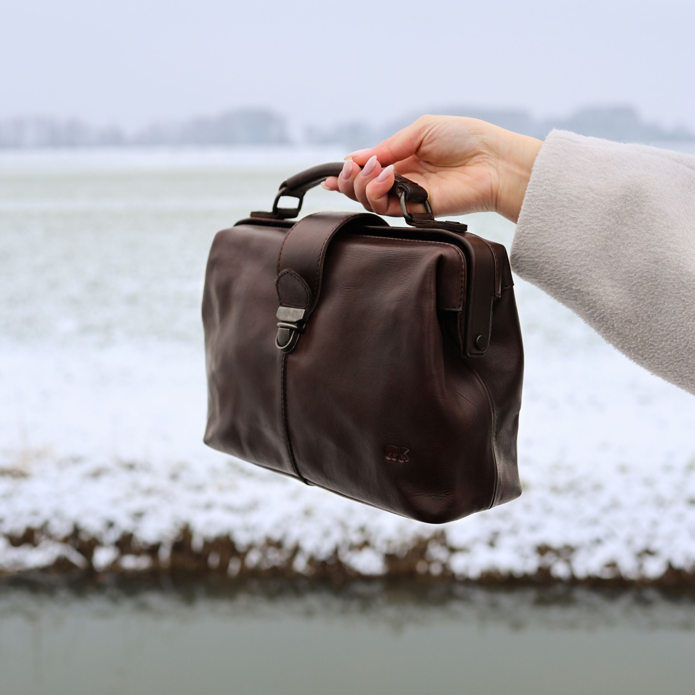 Arzttasche 'Julia' L Dunkelbraun