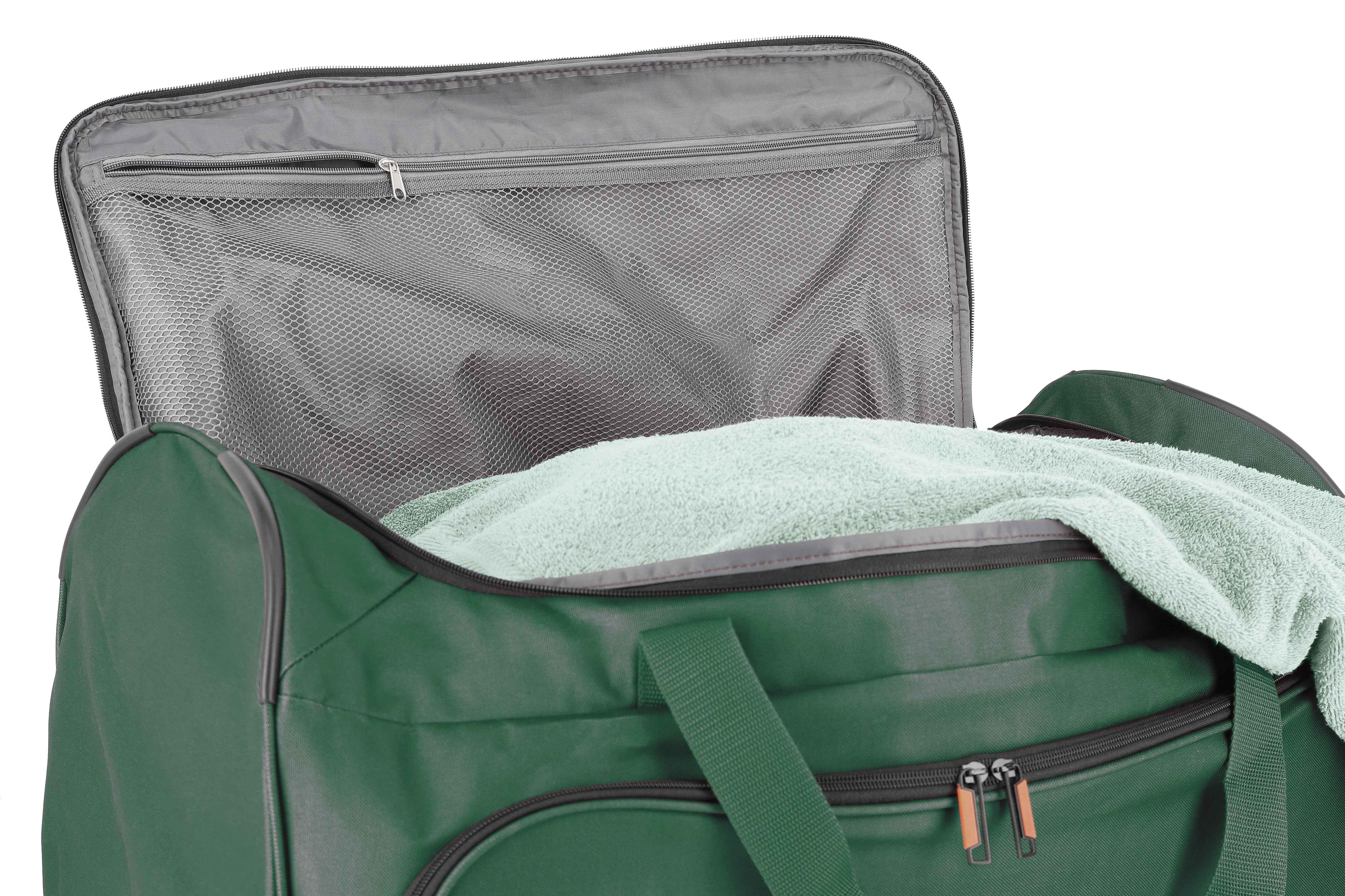 Basics Fresh Trolley Travel Bag dark green