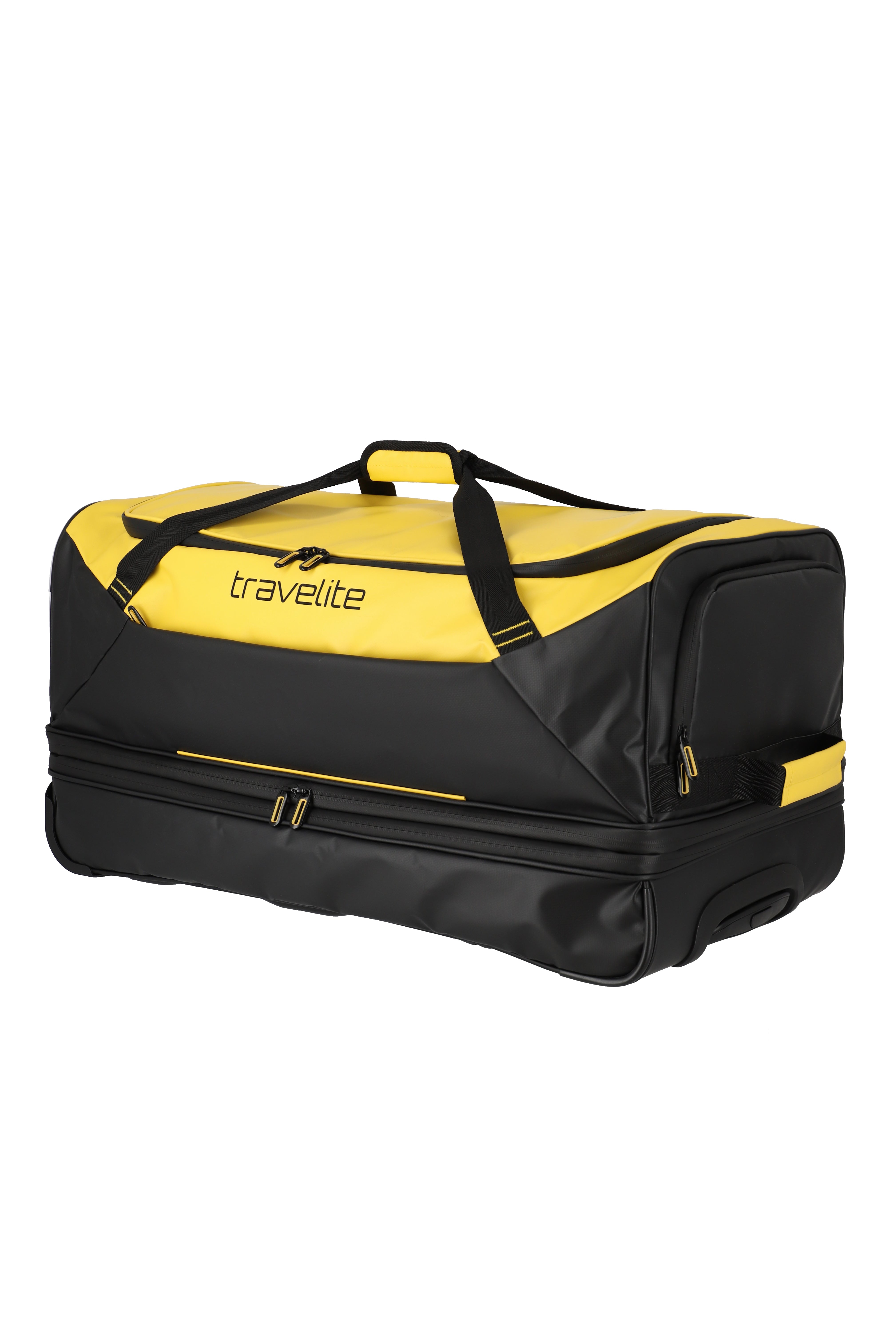 Basics Waterproof Travel Bag Exp. black/yellow