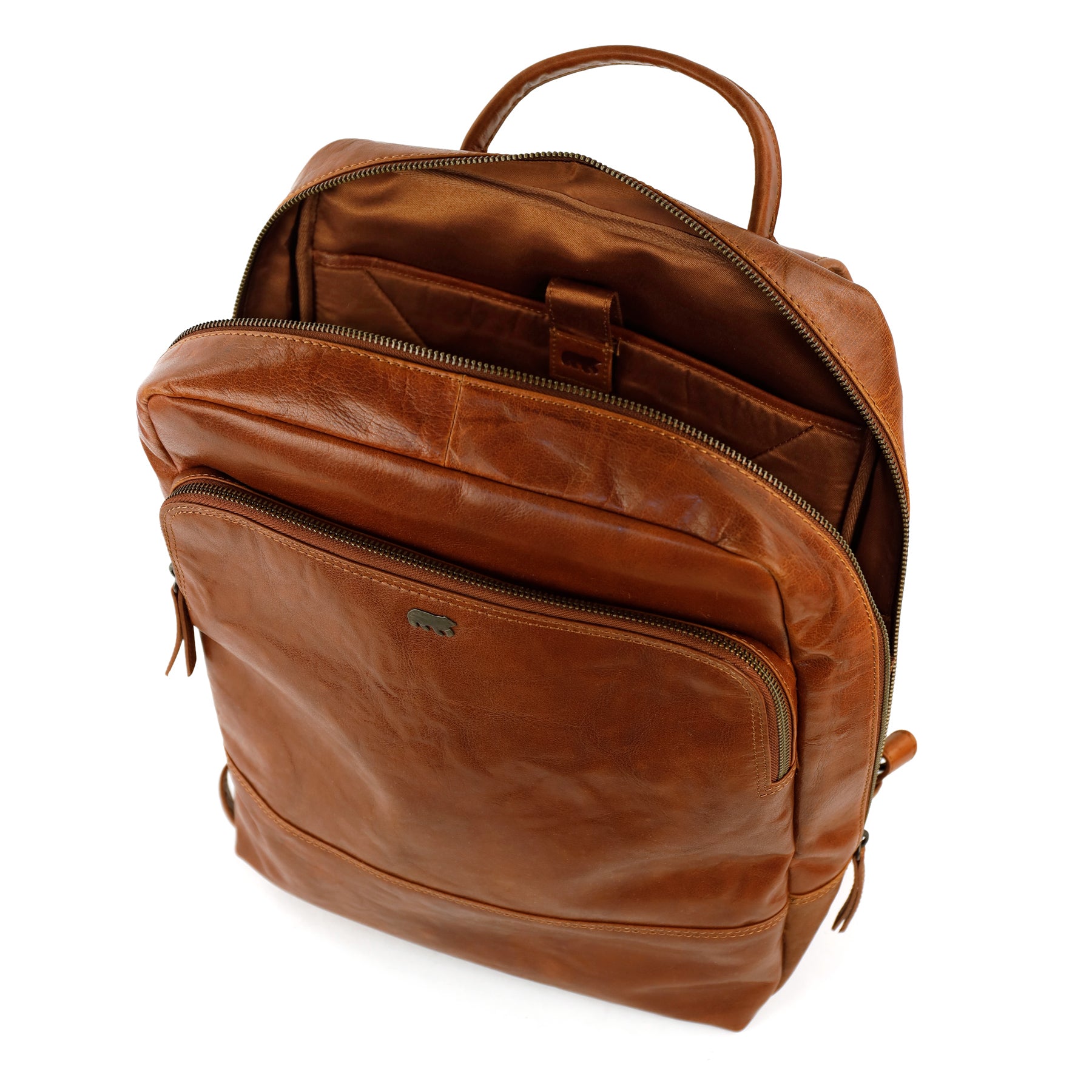Laptop-Rucksack 15.6” 'Mason' Andorra Cognac