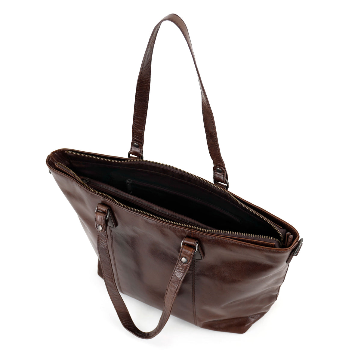 Shopper 'Nora' Andorra donkerbruin