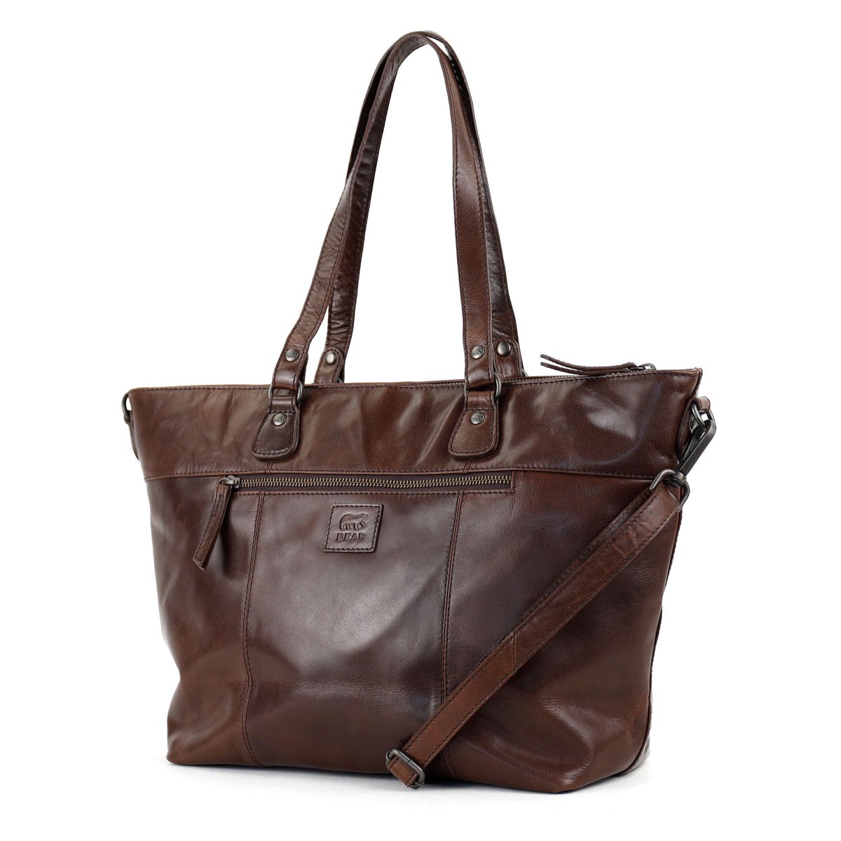 Shopper 'Nora' Andorra donkerbruin